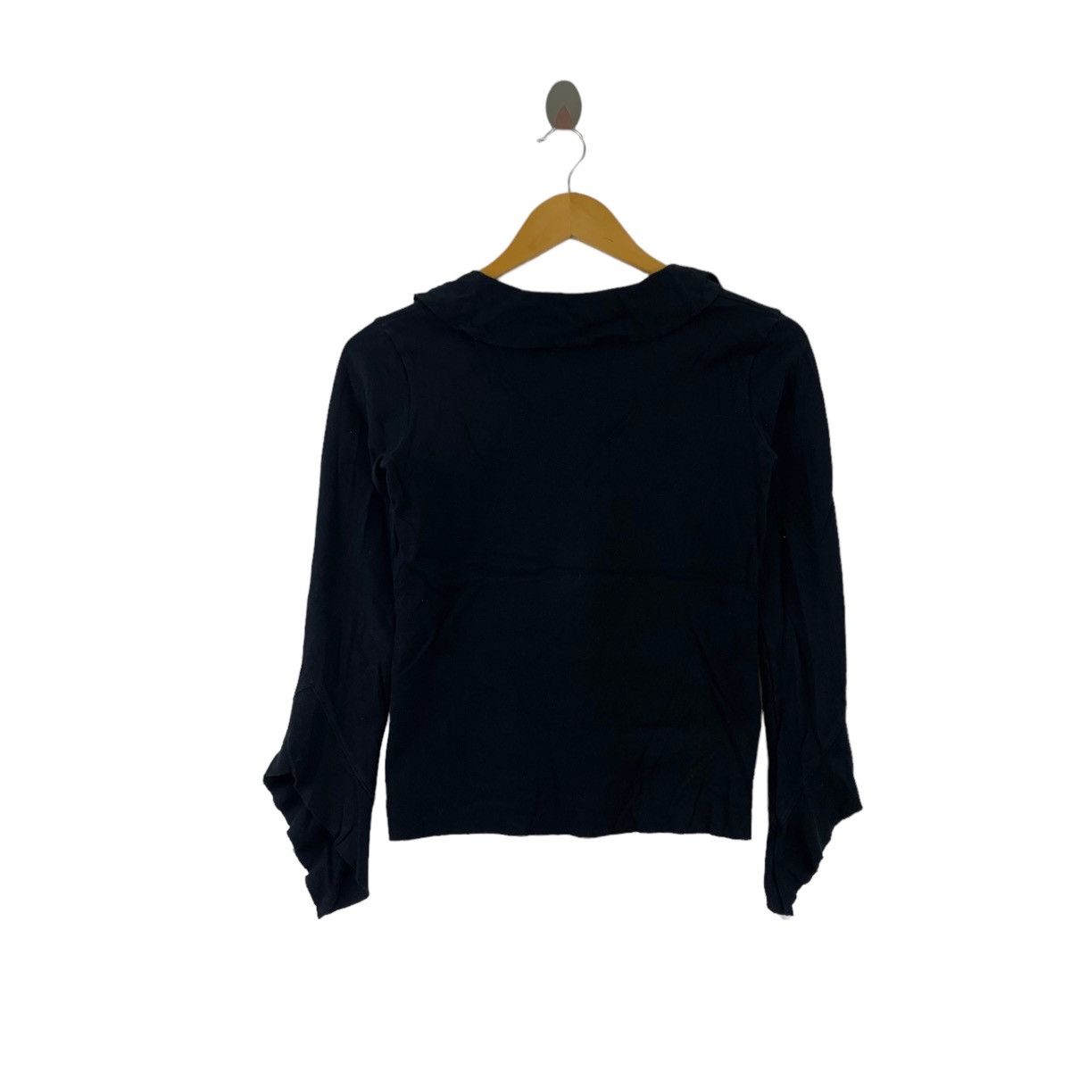 agnes b. AGNES B PARIS French Designer Brand Black Plain Size XS / US 0-2 / IT 36-38 - 4 Thumbnail