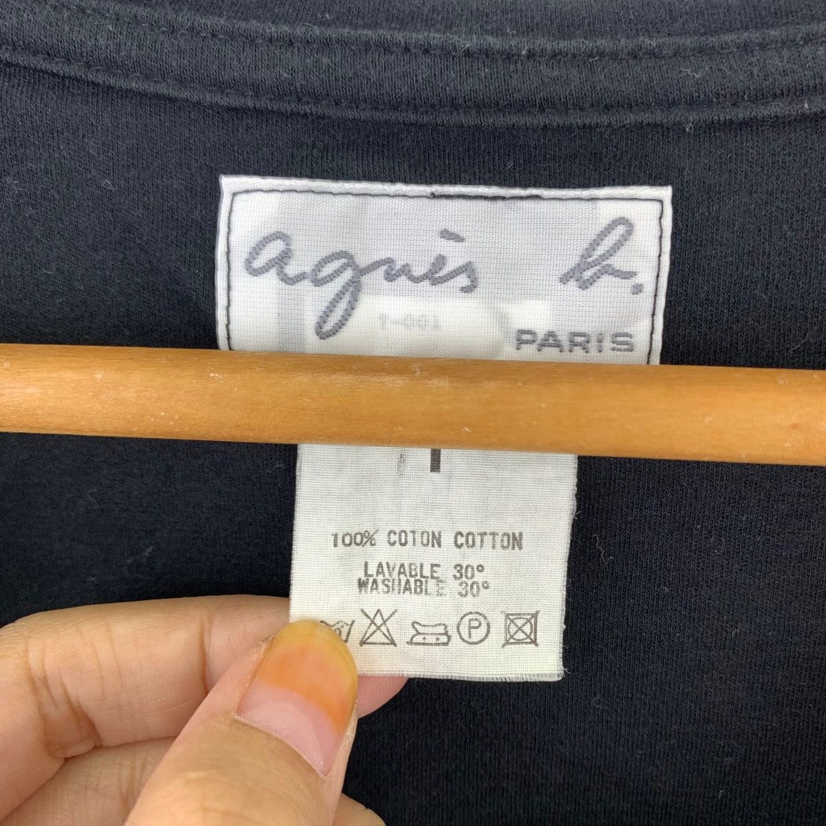 agnes b. AGNES B PARIS French Designer Brand Black Plain Size XS / US 0-2 / IT 36-38 - 5 Thumbnail