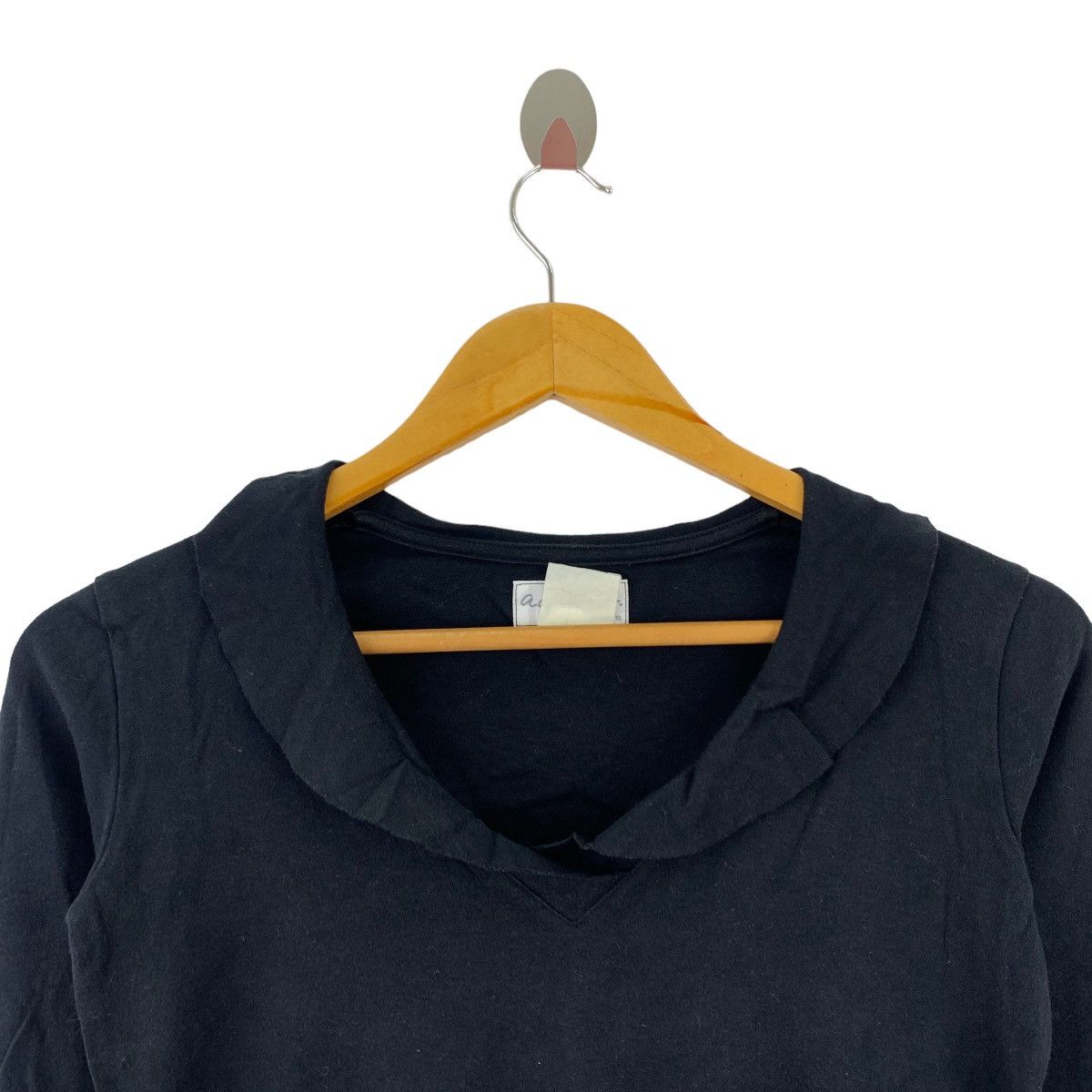 agnes b. AGNES B PARIS French Designer Brand Black Plain Size XS / US 0-2 / IT 36-38 - 2 Thumbnail