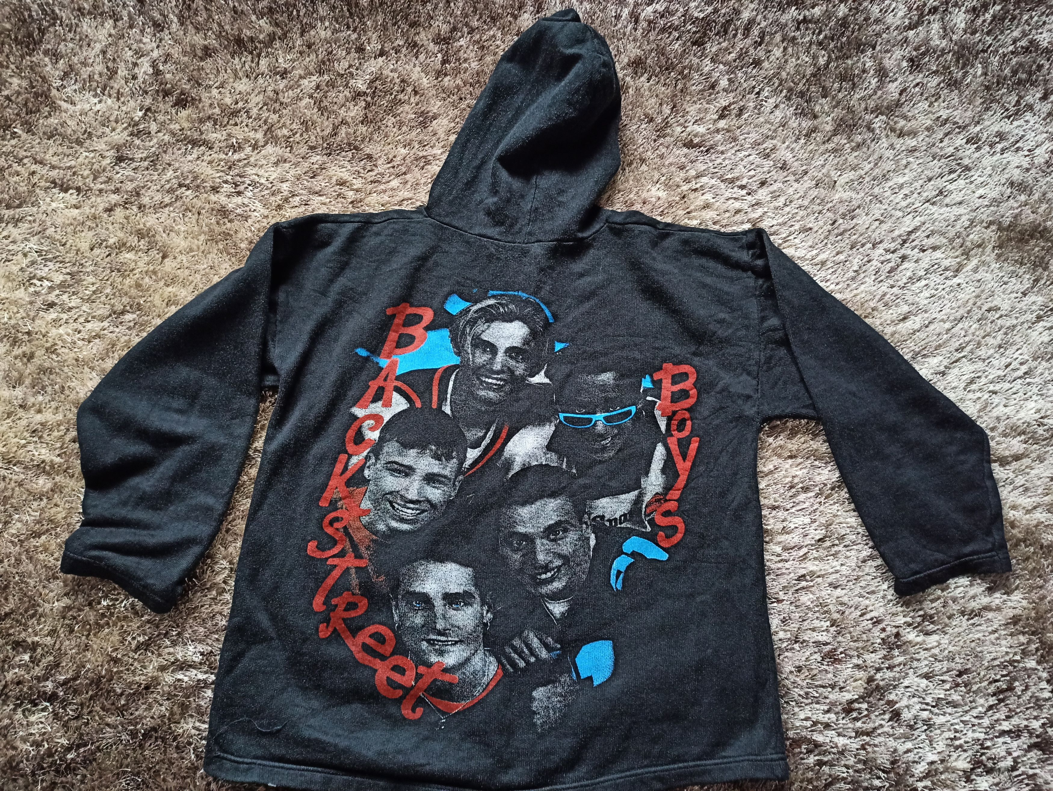 Vintage Backstreet Boys hoodie rare 90s