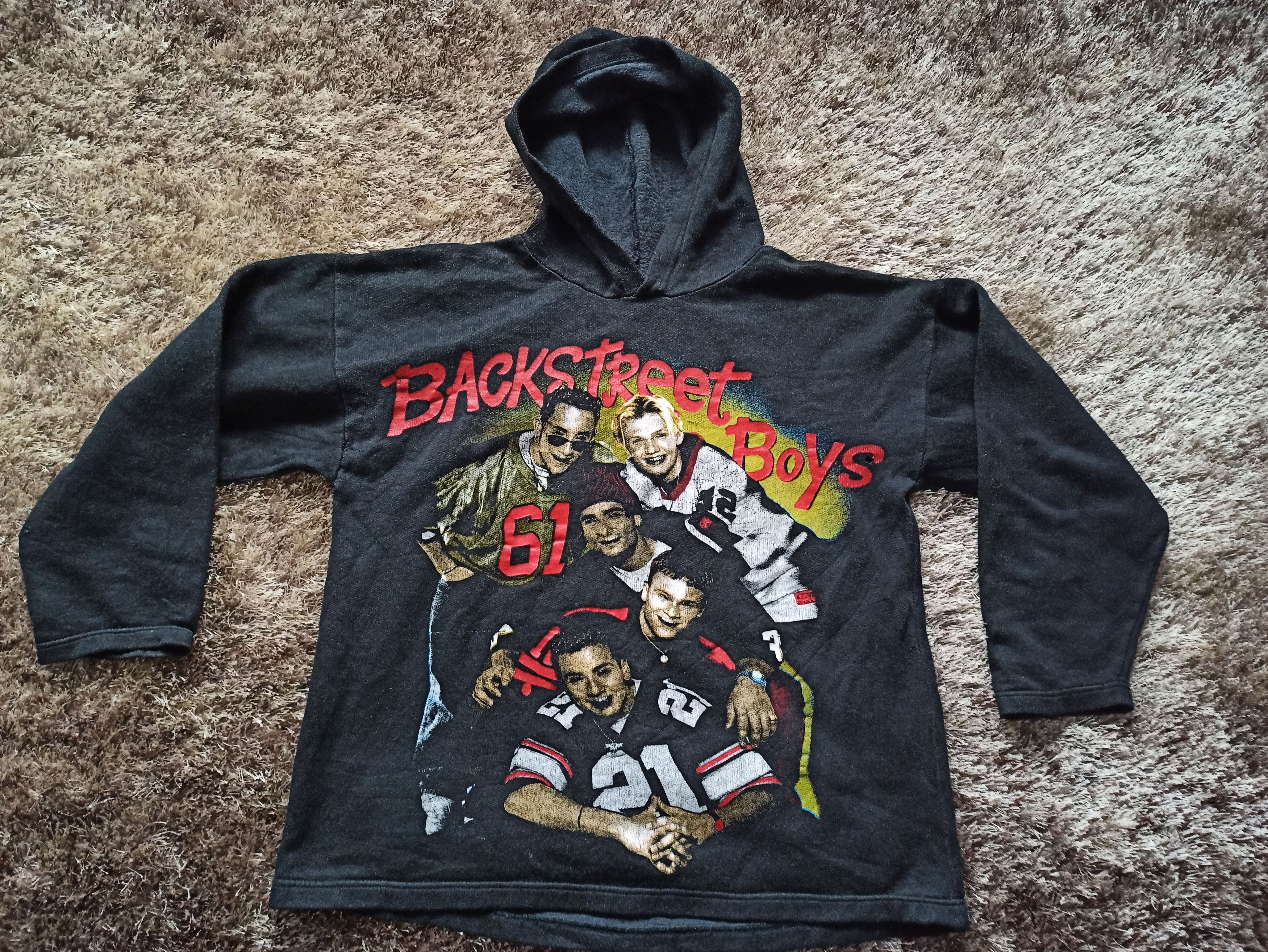 Vintage Backstreet Boys hoodie rare 90s