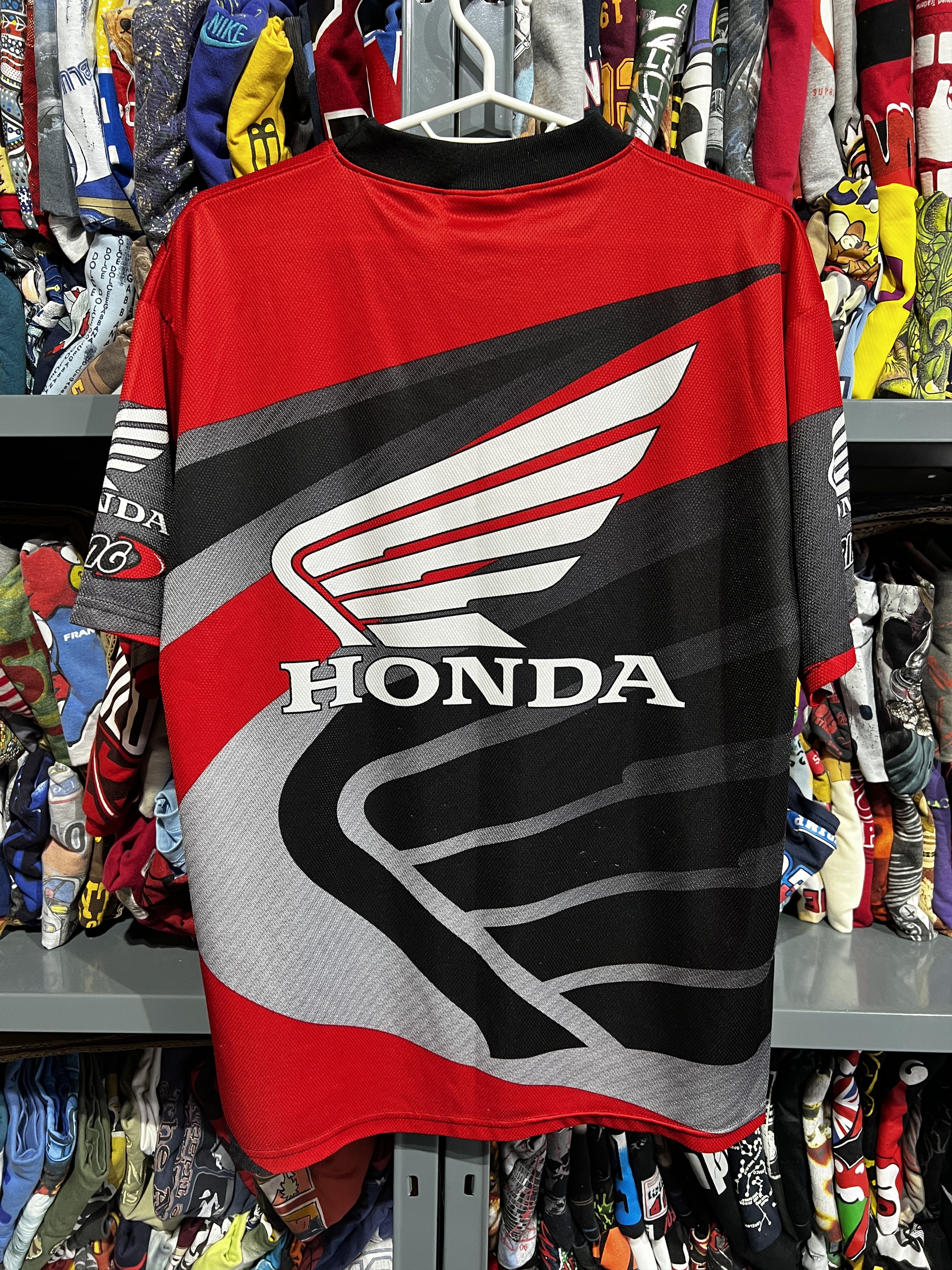 Honda Vintage Honda Racing Jersey Shirt size L Size US L / EU 52-54 / 3 - 2 Thumbnail