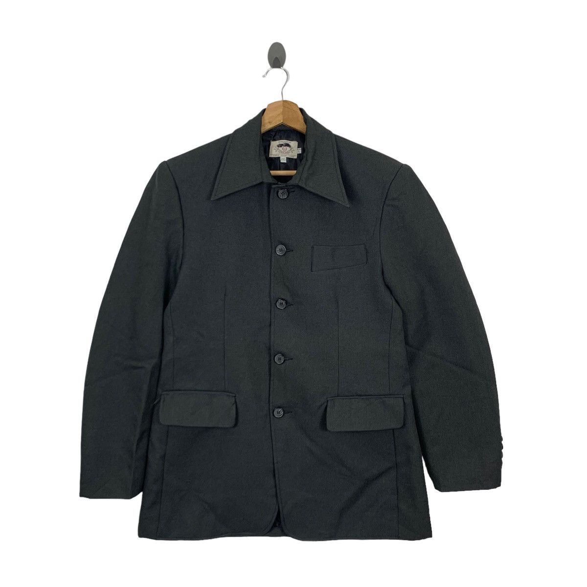 Armani Collezioni Vintage Designer Giorgio Armani Coat Jacket Size US L / EU 52-54 / 3 - 1 Thumbnail