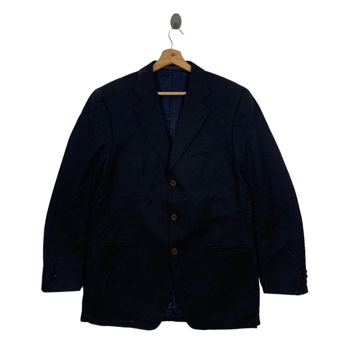 Ermenegildo Zegna Vintage Designer Emilio Zegna Coat Jacket Size US M / EU 48-50 / 2 - 1 Thumbnail