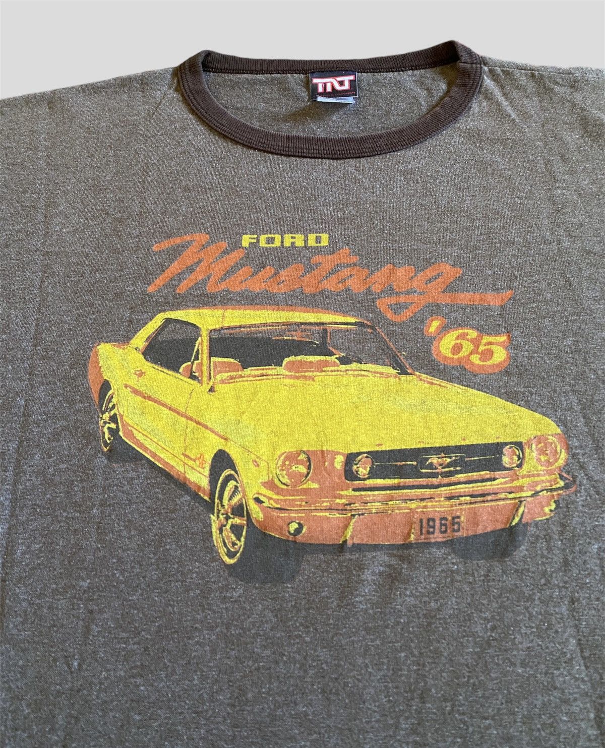 Vintage Vintage Ford Mustang Ringer Tee Size US XL / EU 56 / 4 - 3 Thumbnail