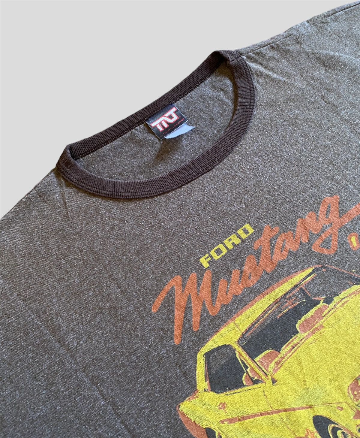 Vintage Vintage Ford Mustang Ringer Tee Size US XL / EU 56 / 4 - 4 Thumbnail