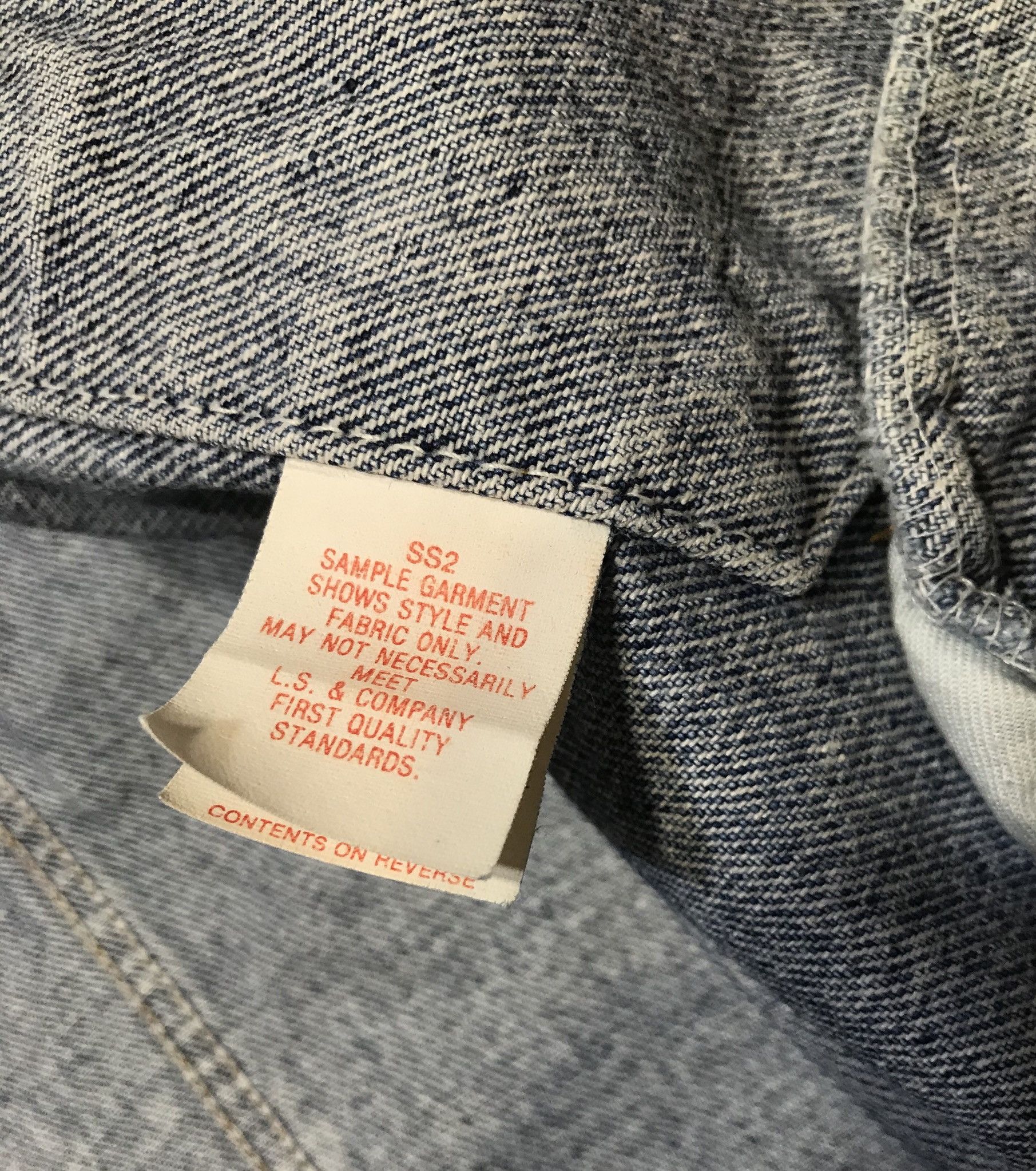 Levi's Levi's Jean Denim Truckers Jacket 70507-4895 Made In U.S.A. Size US L / EU 52-54 / 3 - 9 Thumbnail