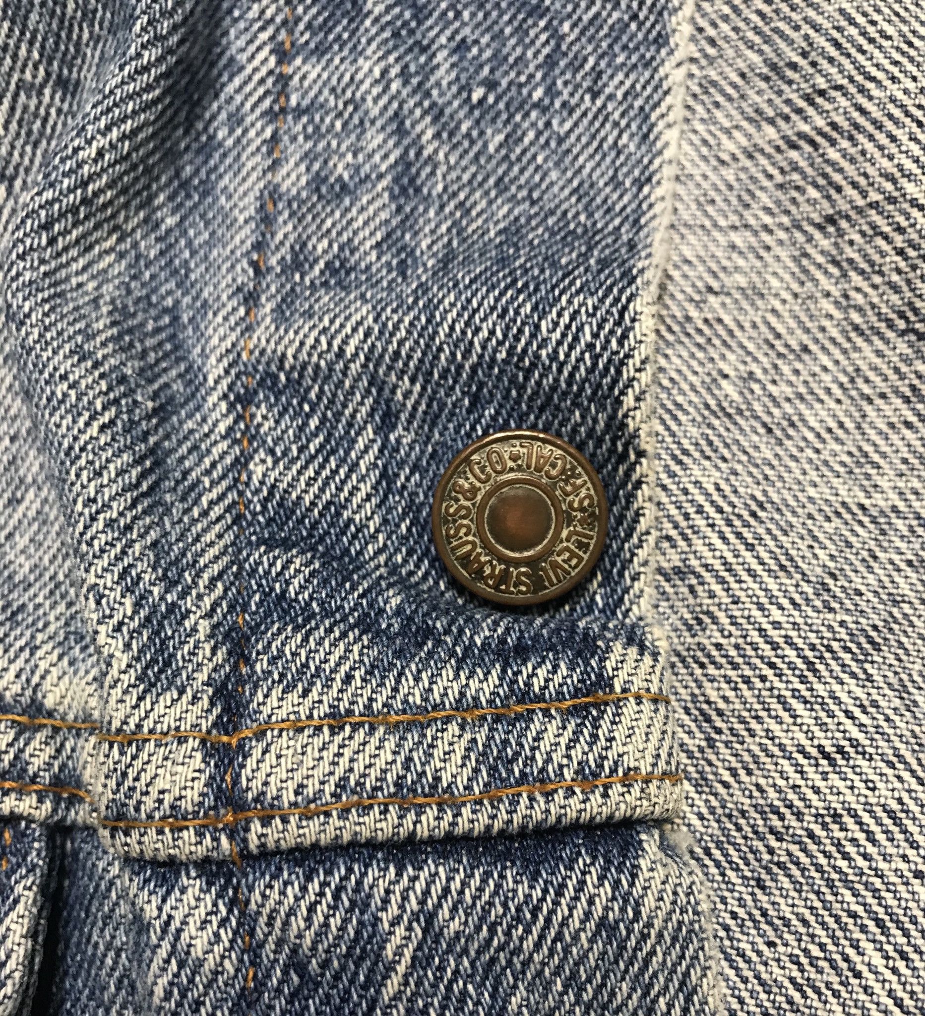 Levi's Levi's Jean Denim Truckers Jacket 70507-4895 Made In U.S.A. Size US L / EU 52-54 / 3 - 14 Thumbnail