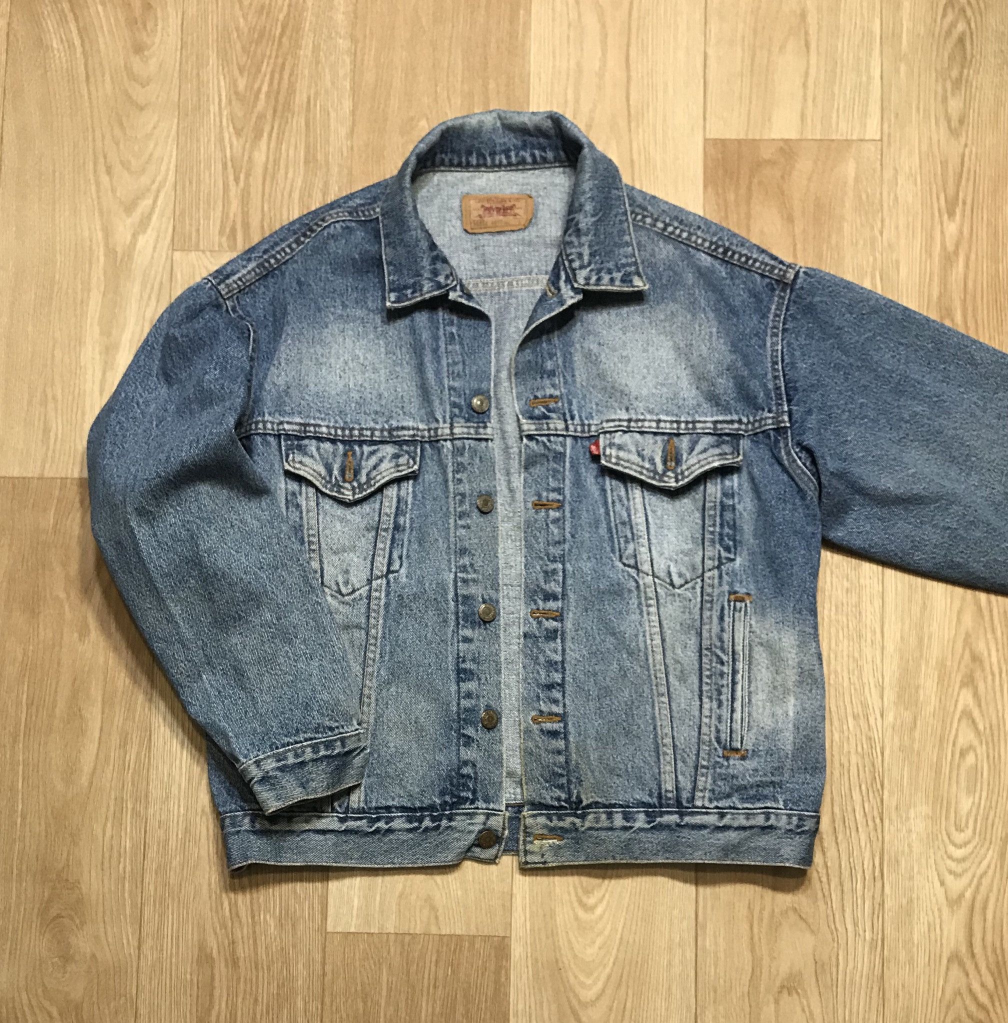 Levi's Levi's Jean Denim Truckers Jacket 70507-4895 Made In U.S.A. Size US L / EU 52-54 / 3 - 1 Thumbnail