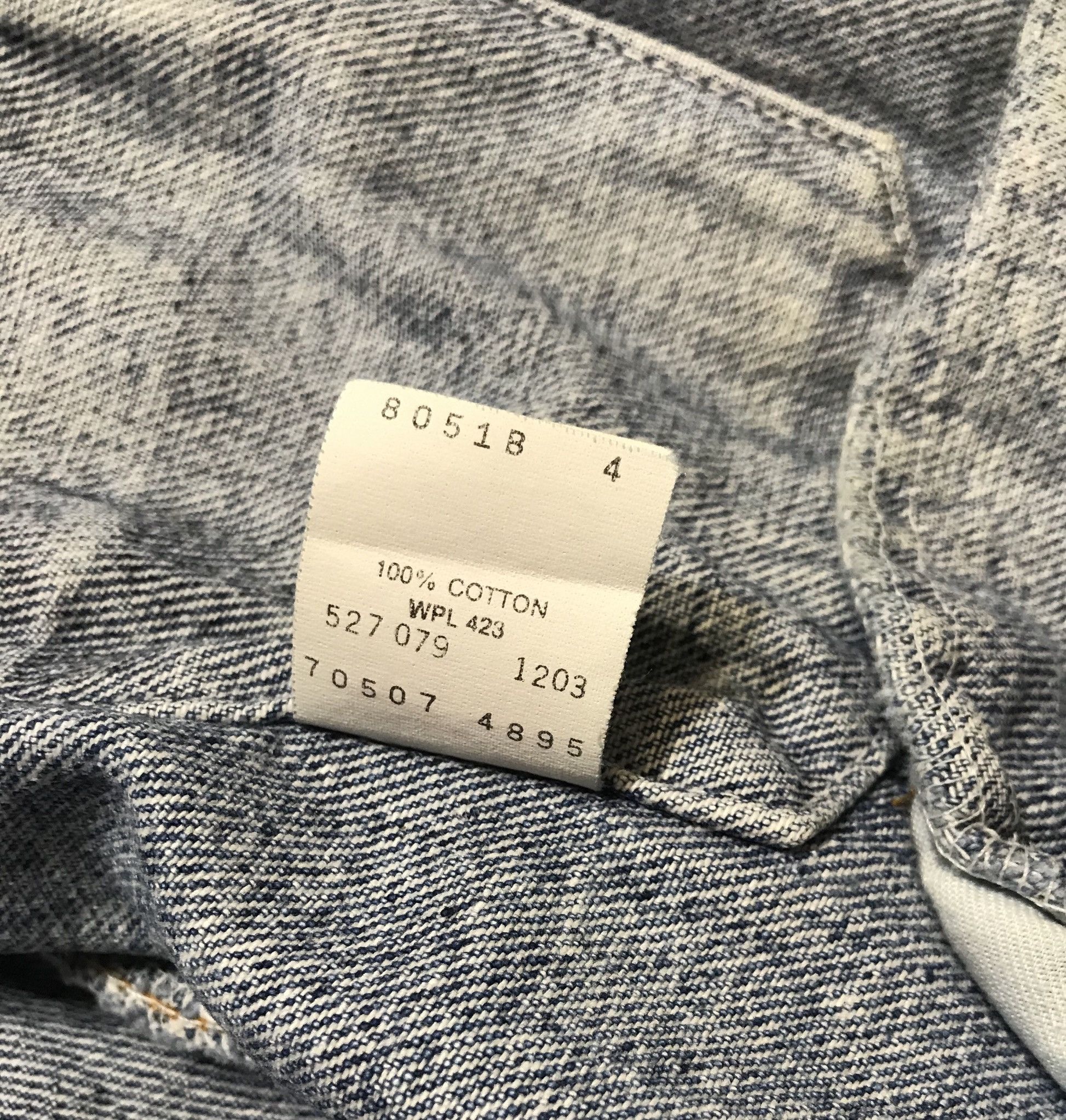 Levi's Levi's Jean Denim Truckers Jacket 70507-4895 Made In U.S.A. Size US L / EU 52-54 / 3 - 11 Thumbnail