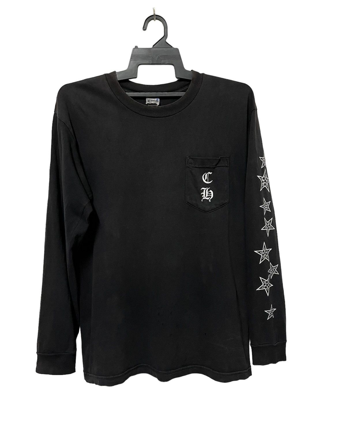 Chrome Hearts 🔥 Vtg Chrome Heart Long Sleeve T-Shirt | Grailed