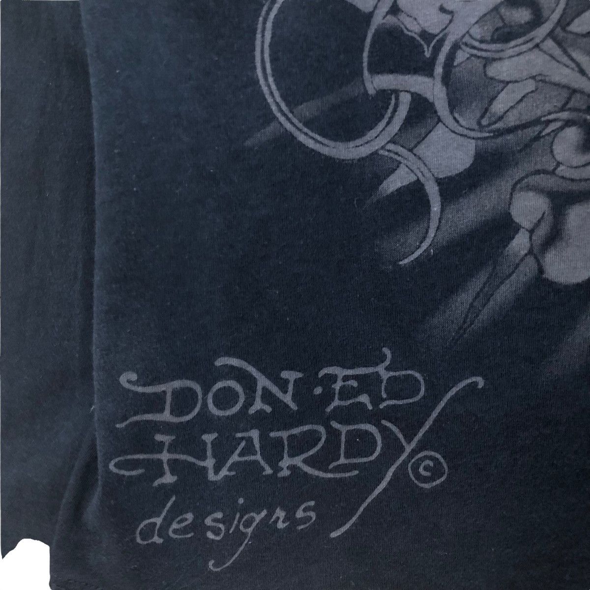 Rare!! ED HARDY BY CHRISTIAN AUDIGIER long sleeve tee