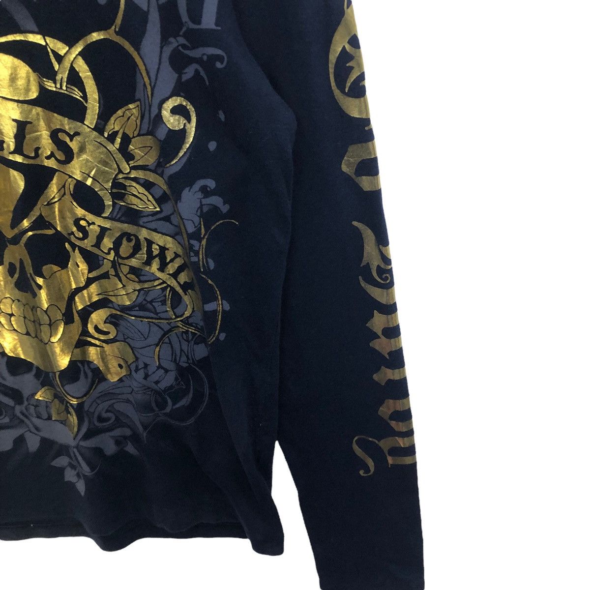 Rare!! ED HARDY BY CHRISTIAN AUDIGIER long sleeve tee