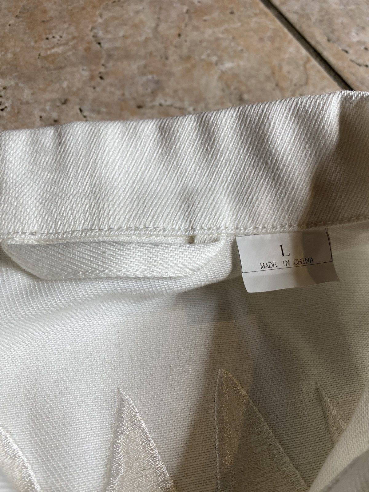 Other SAMPLE Revenge White Denim Jacket Size US L / EU 52-54 / 3 - 10 Thumbnail