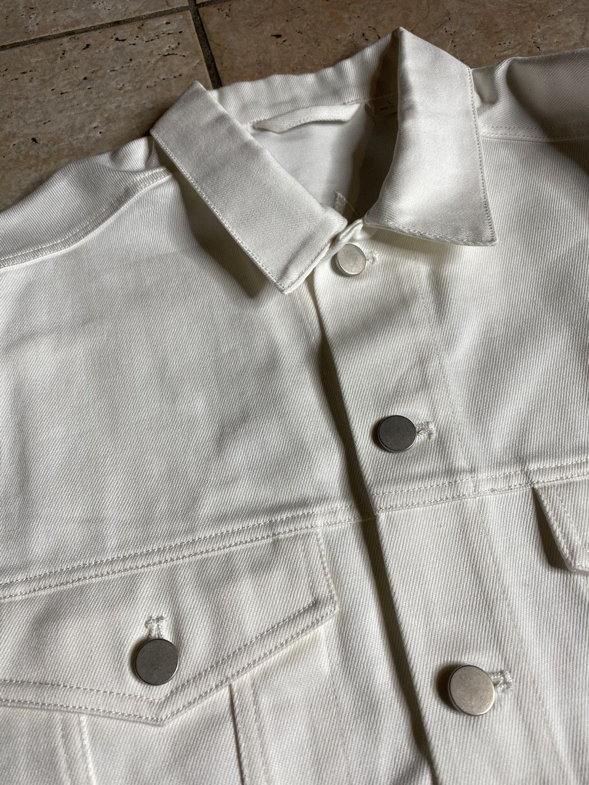 Other SAMPLE Revenge White Denim Jacket Size US L / EU 52-54 / 3 - 9 Thumbnail