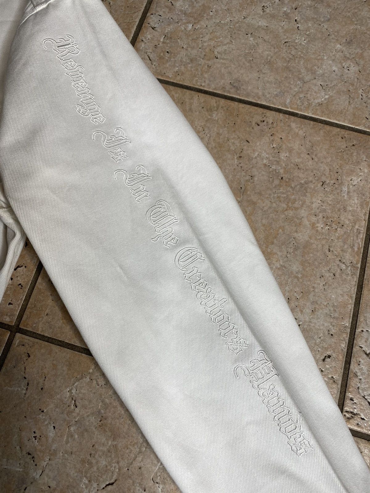 Other SAMPLE Revenge White Denim Jacket Size US L / EU 52-54 / 3 - 7 Thumbnail