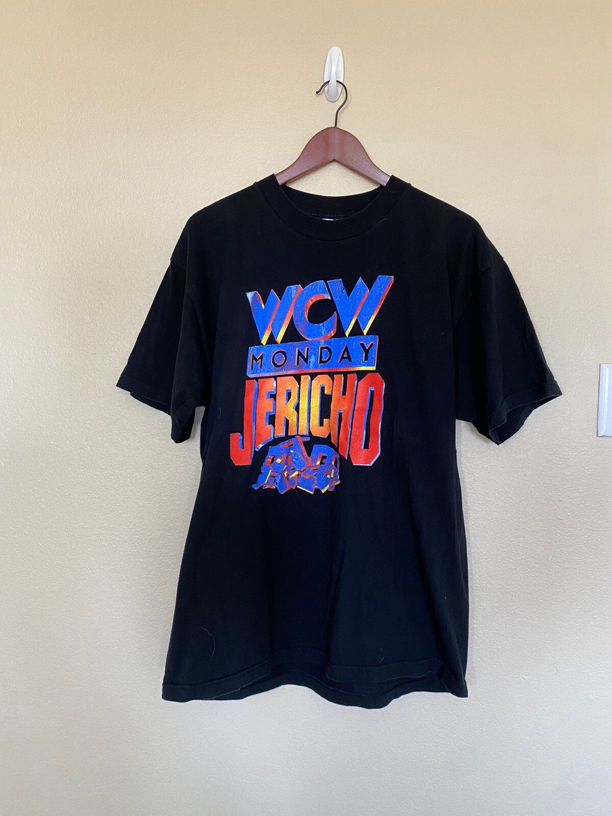 Vintage Vintage WCW wrestling Jericho tee Size US XL / EU 56 / 4 - 1 Preview