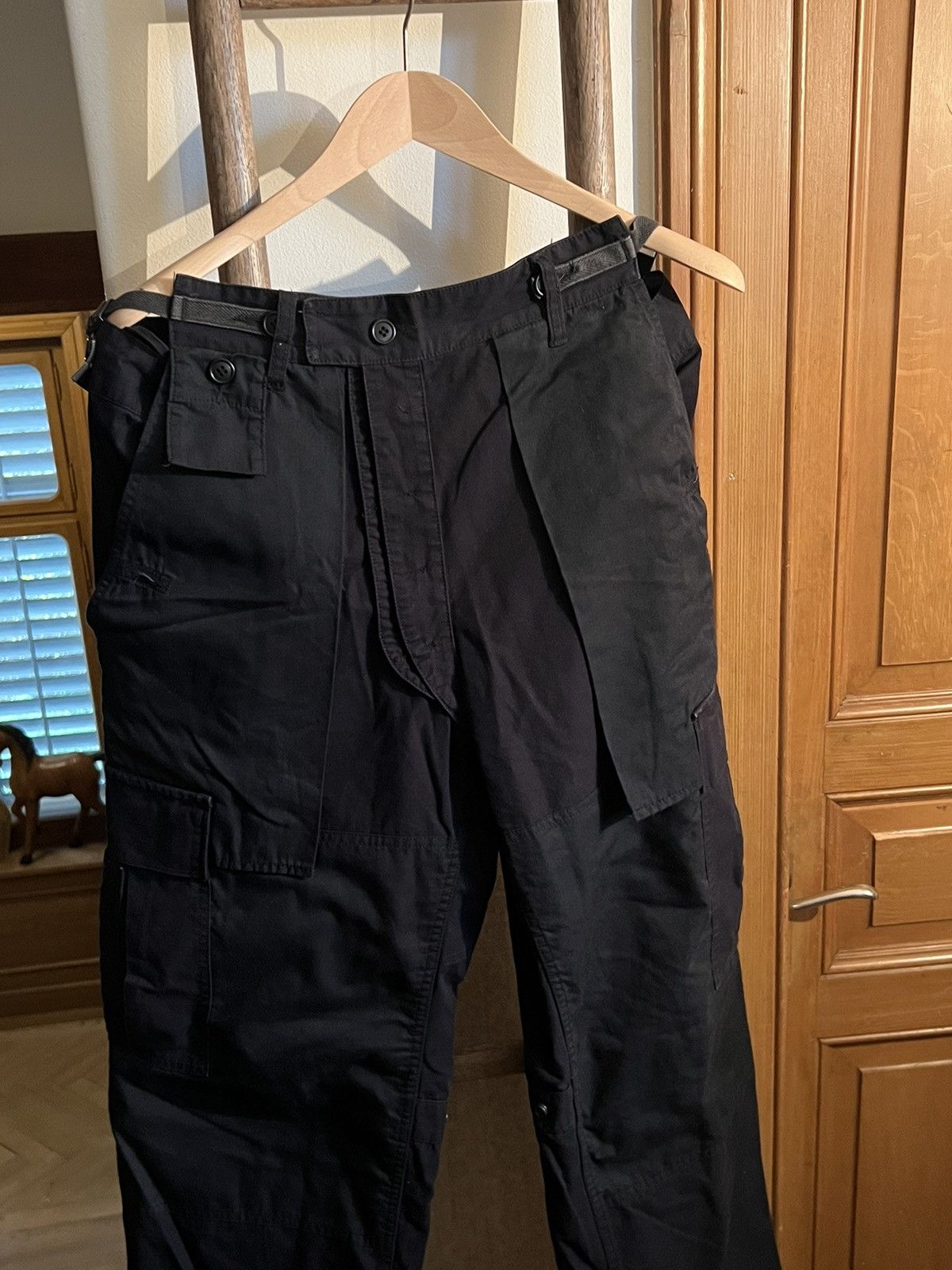 Maison MIHARA YASUHIRO Rare and Epic archive multi layer cargo pants Size US 32 / EU 48 - 2 Thumbnail