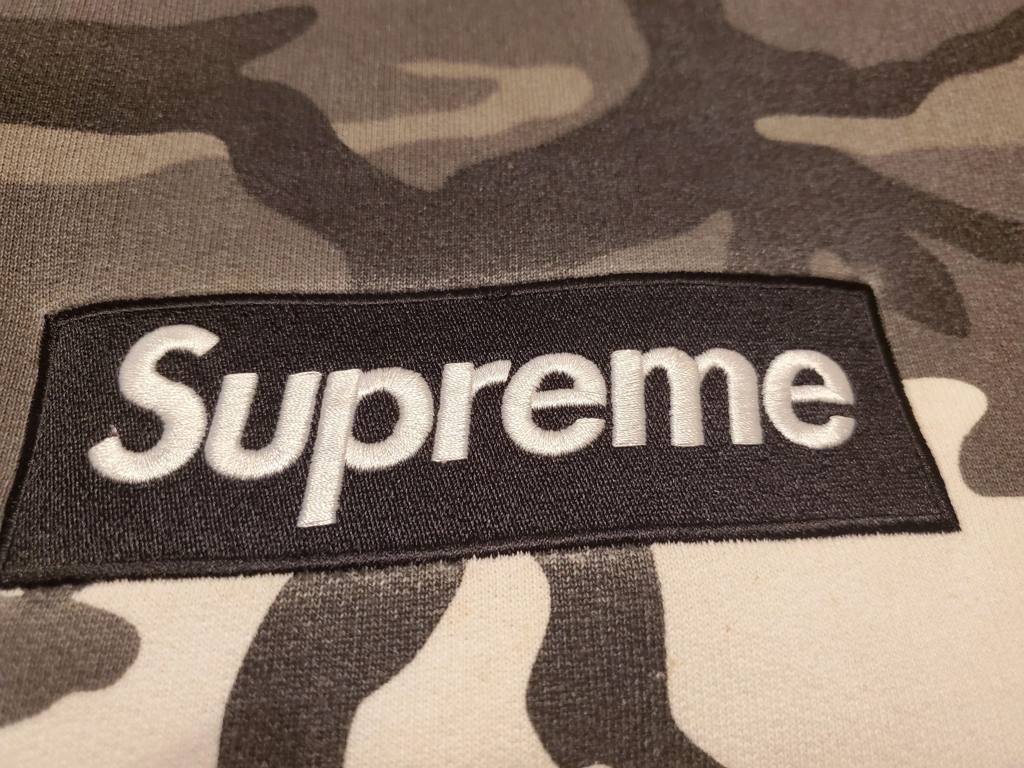 Supreme Supreme FW13 Snow Camo Box Logo Size US M / EU 48-50 / 2 - 4 Thumbnail