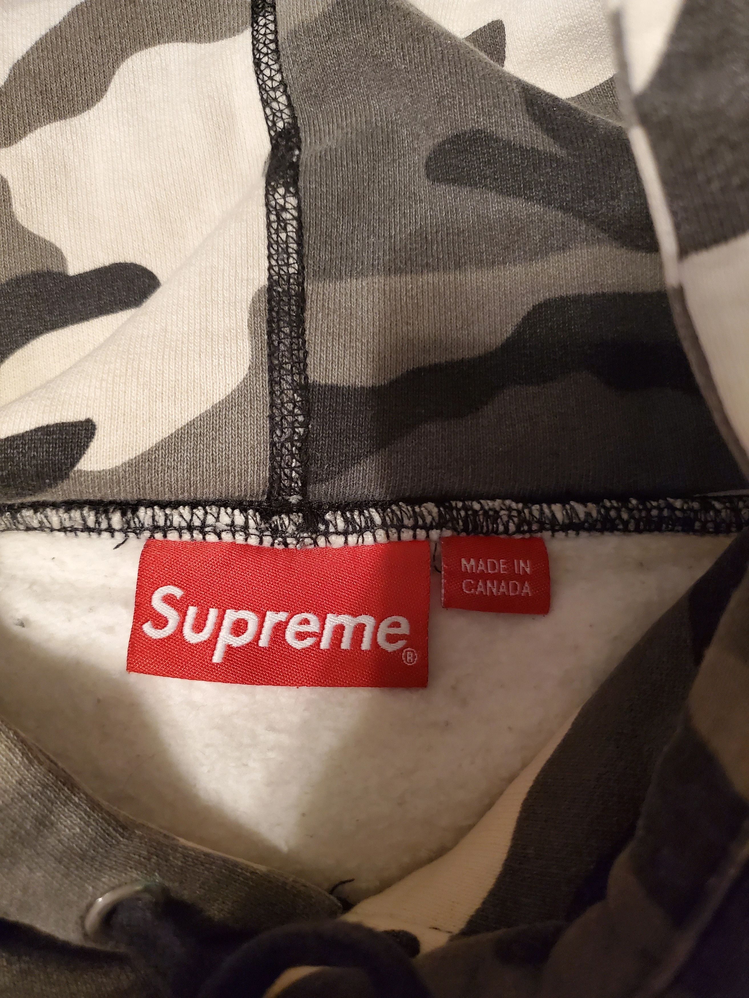 Supreme Supreme FW13 Snow Camo Box Logo Size US M / EU 48-50 / 2 - 7 Thumbnail