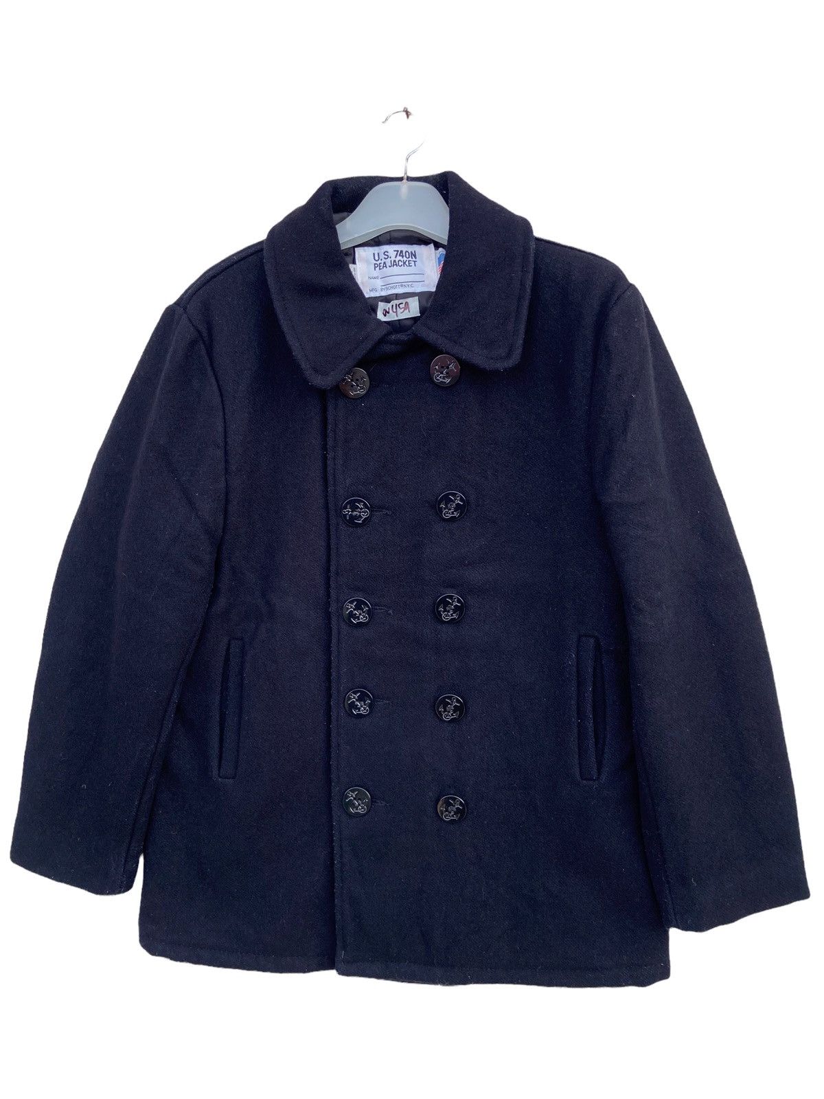 Schott SCHOTT NYC PEACOAT JACKET Size US M / EU 48-50 / 2 - 1 Thumbnail