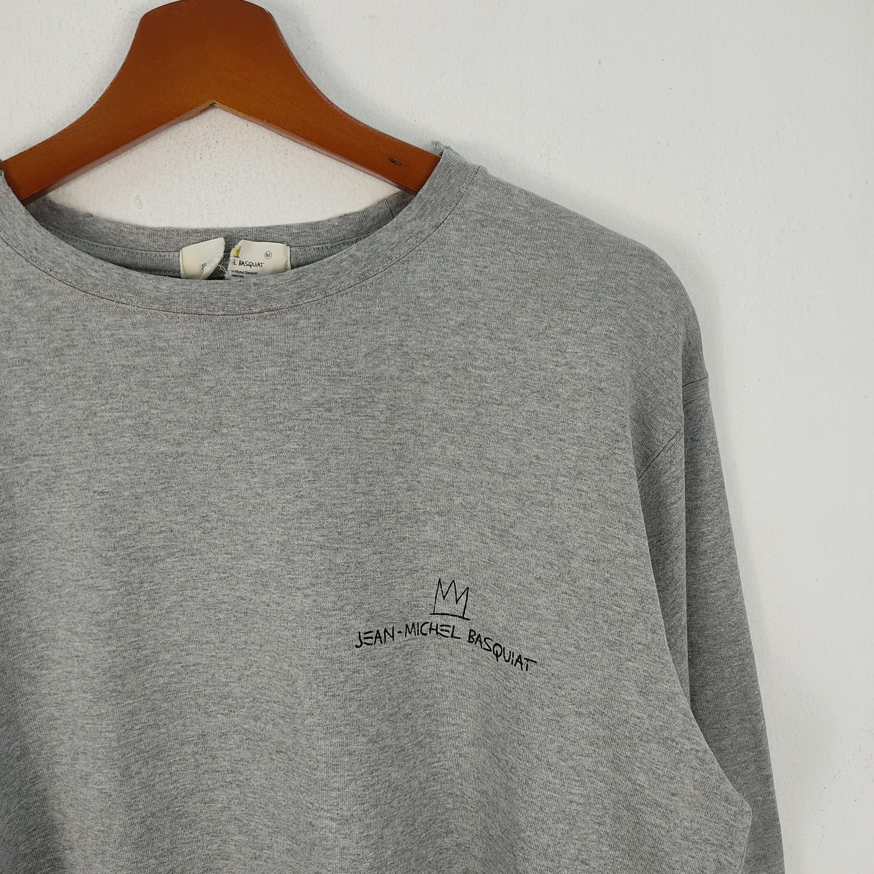 Japanese Brand Vintage Jean Michel Basquiat Long Sleeve T Shirt Size US M / EU 48-50 / 2 - 4 Thumbnail