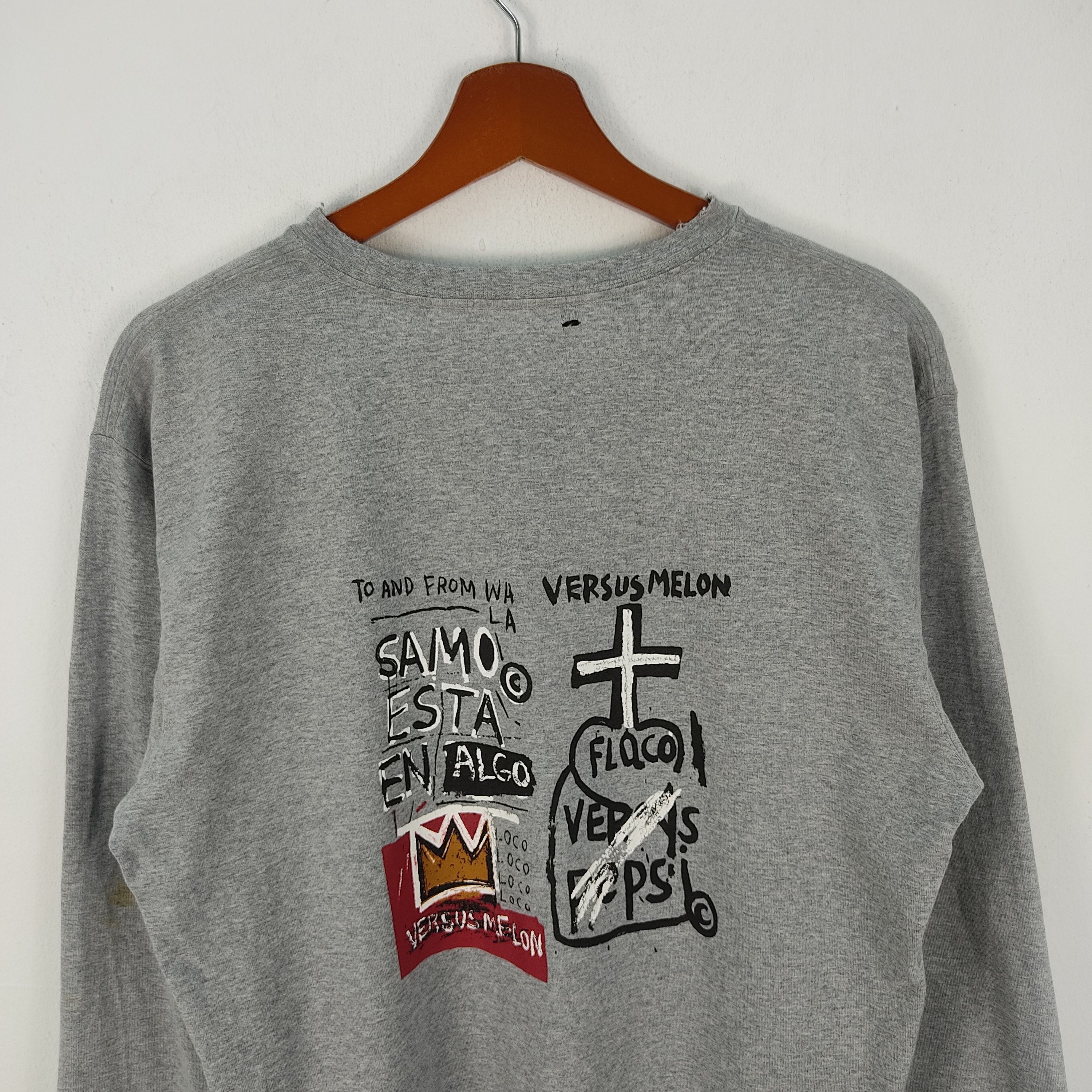Japanese Brand Vintage Jean Michel Basquiat Long Sleeve T Shirt Size US M / EU 48-50 / 2 - 3 Thumbnail