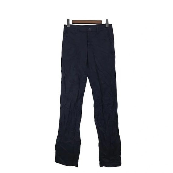 UNITED ARROWS GOLF Black Casual Pant Trouser Slack Workwear