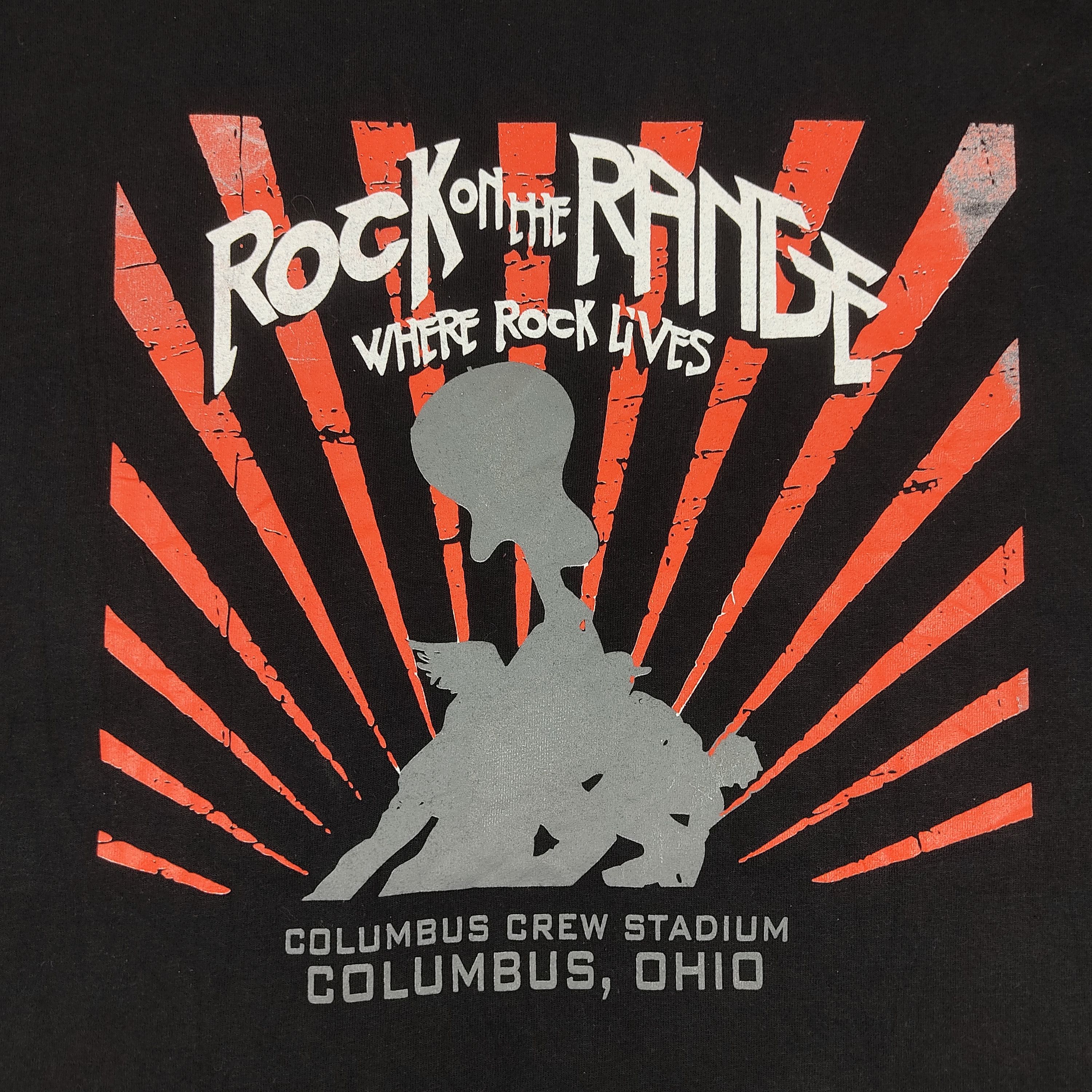 Band Tees Rock On The Range T Shirt Band Tour Size US XL / EU 56 / 4 - 4 Thumbnail