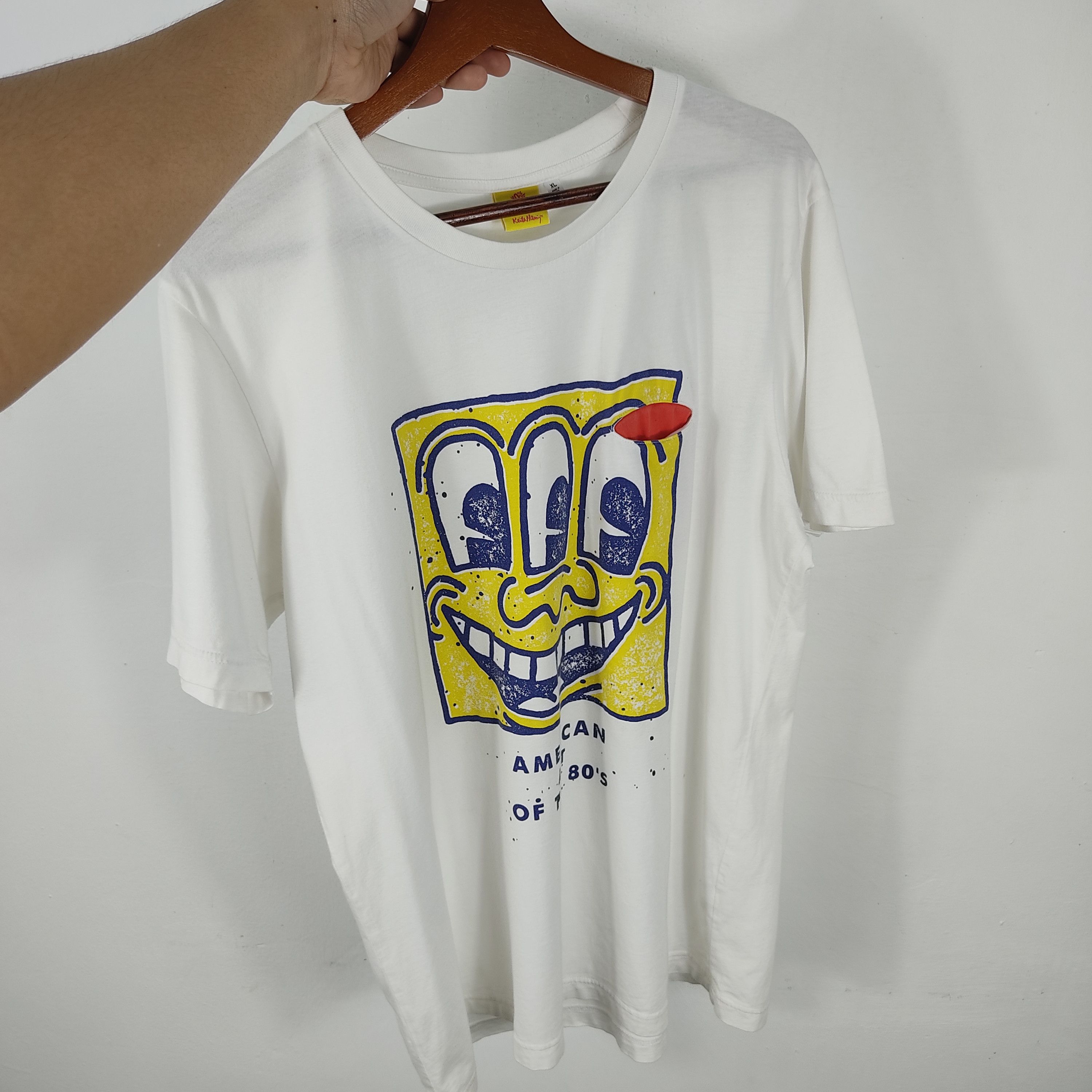 Keith Haring × Vintage Vintage Keith Haring T Shirt Size US XL / EU 56 / 4 - 14 Thumbnail