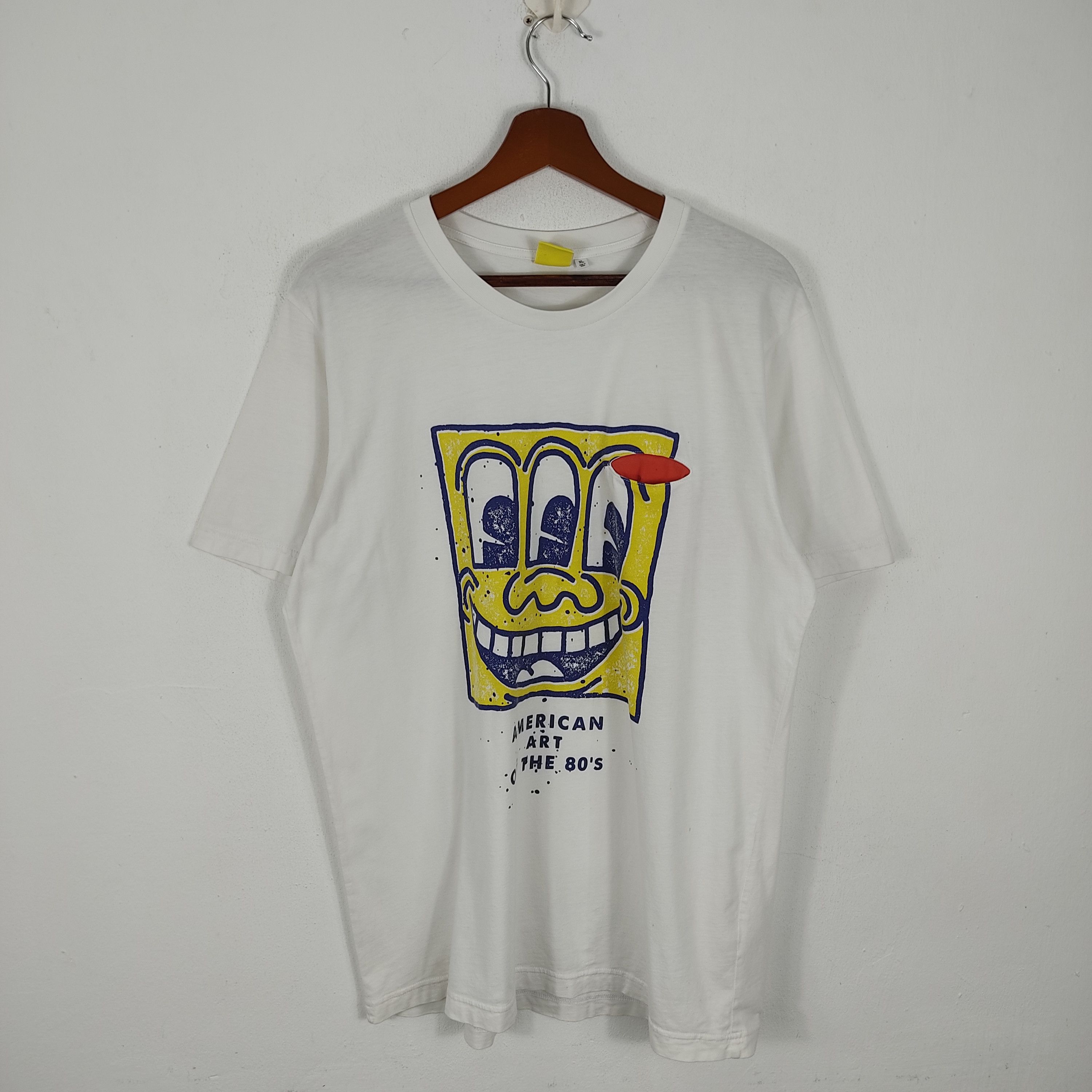 Keith Haring × Vintage Vintage Keith Haring T Shirt Size US XL / EU 56 / 4 - 1 Thumbnail