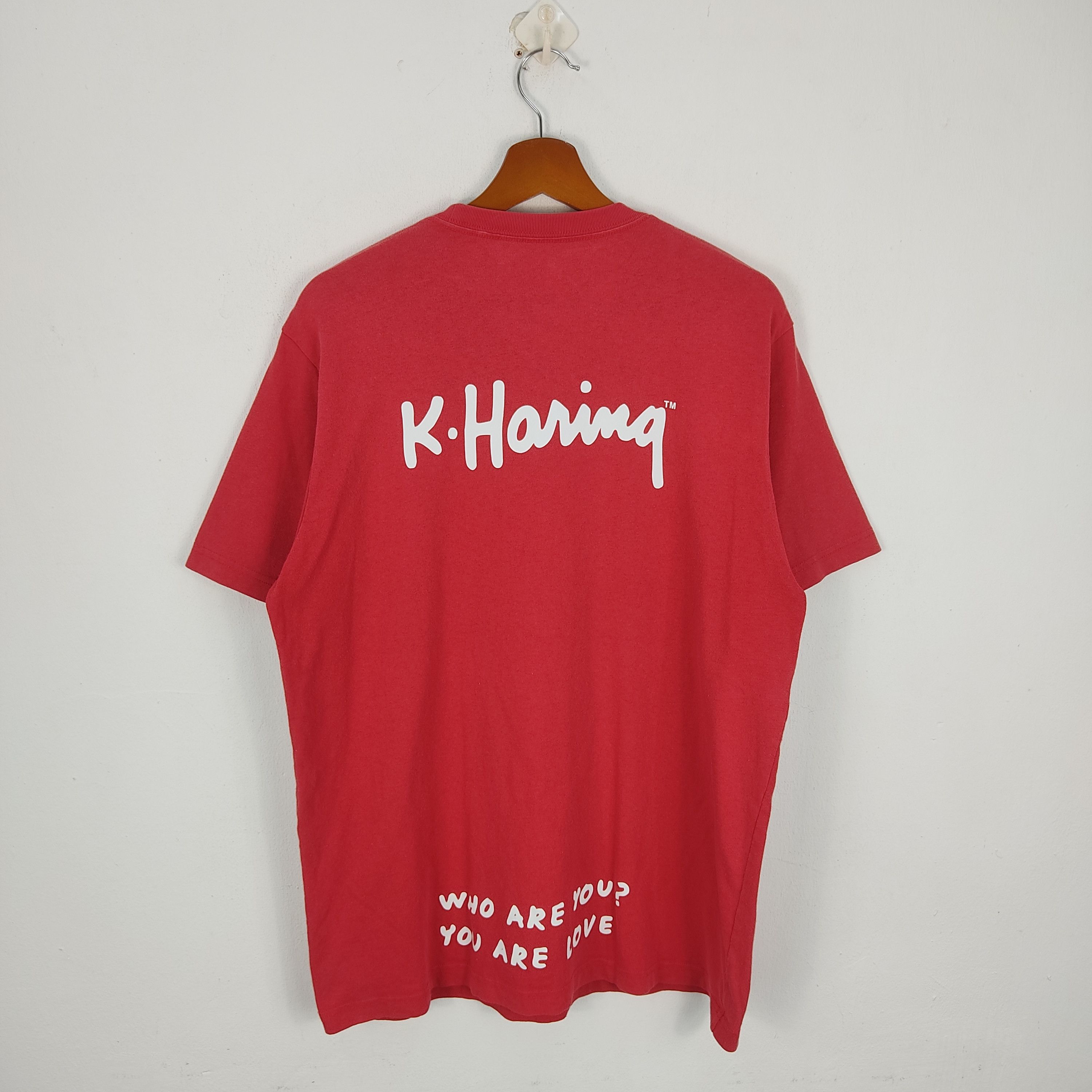 Japanese Brand × Keith Haring Keith Haring x Uniqlo T Shirt Size US XL / EU 56 / 4 - 2 Thumbnail