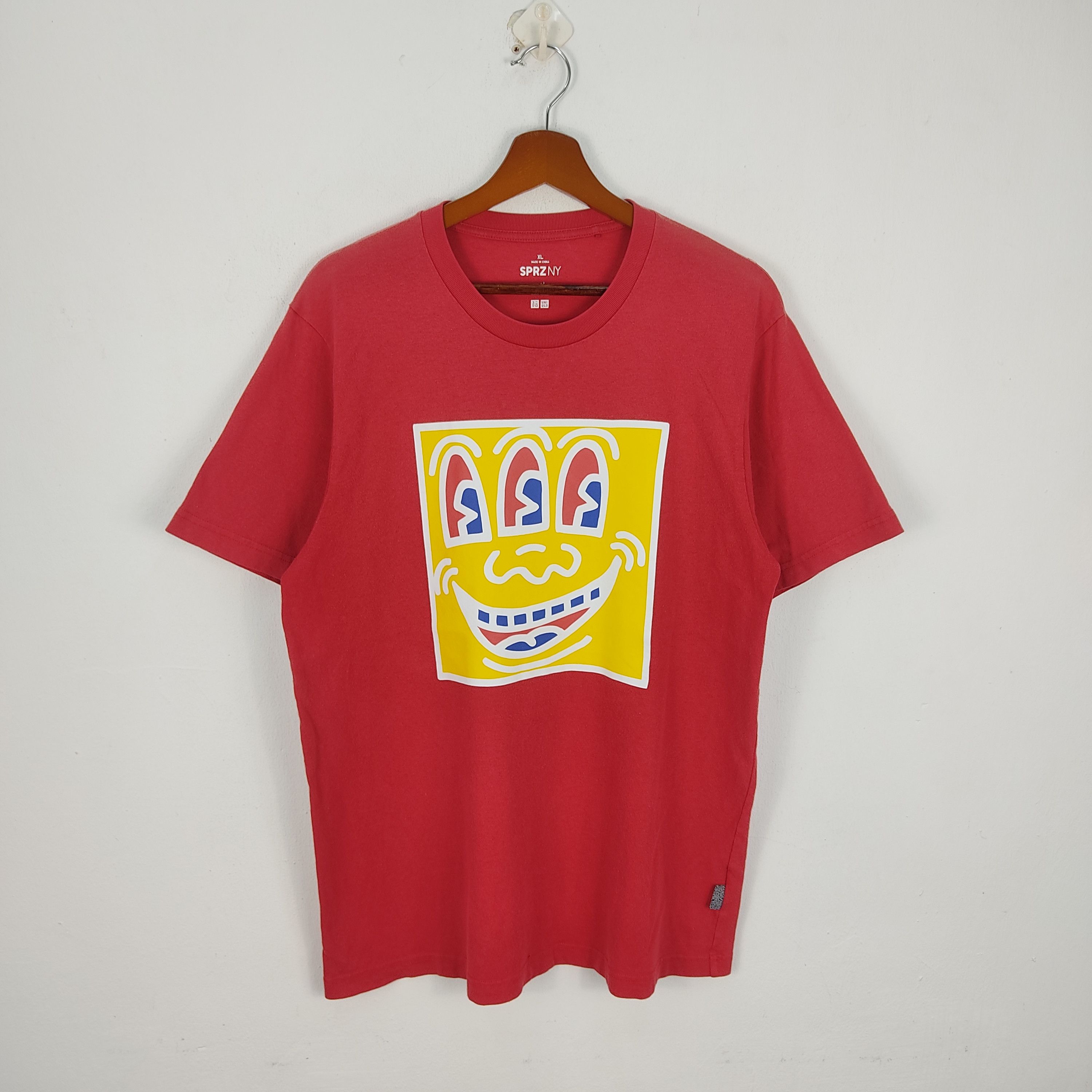 Japanese Brand × Keith Haring Keith Haring x Uniqlo T Shirt Size US XL / EU 56 / 4 - 1 Thumbnail