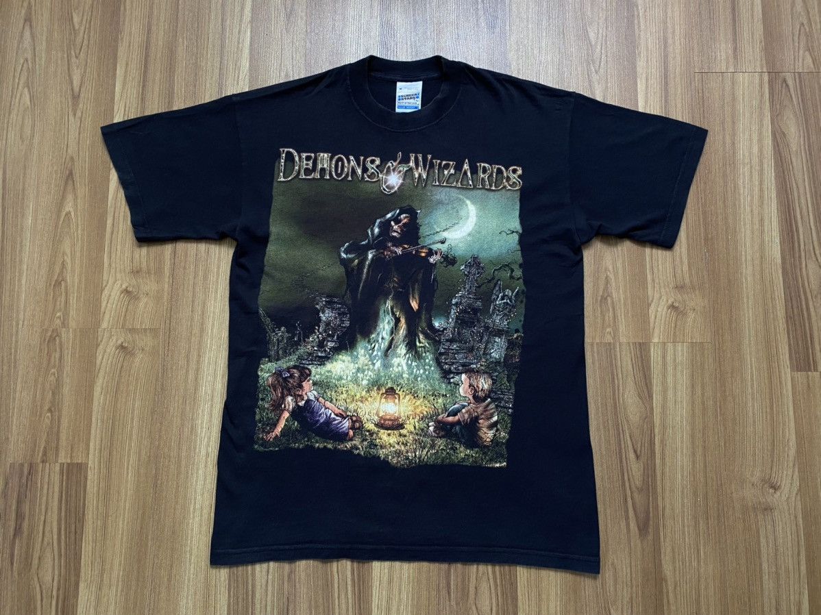 Band Tees × Vintage Goatmoon Vintage Black metal T Shirt | Grailed