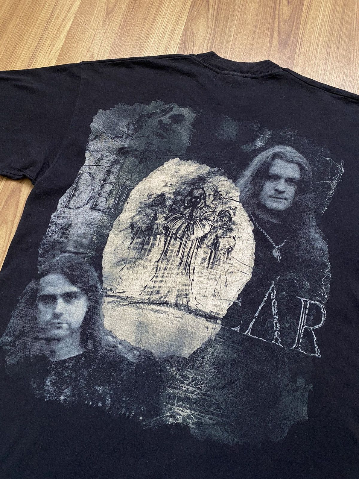 Band Tees Vintage Demons & Wizards Metal T Shirt Tee like Rammstein Size US M / EU 48-50 / 2 - 8 Thumbnail