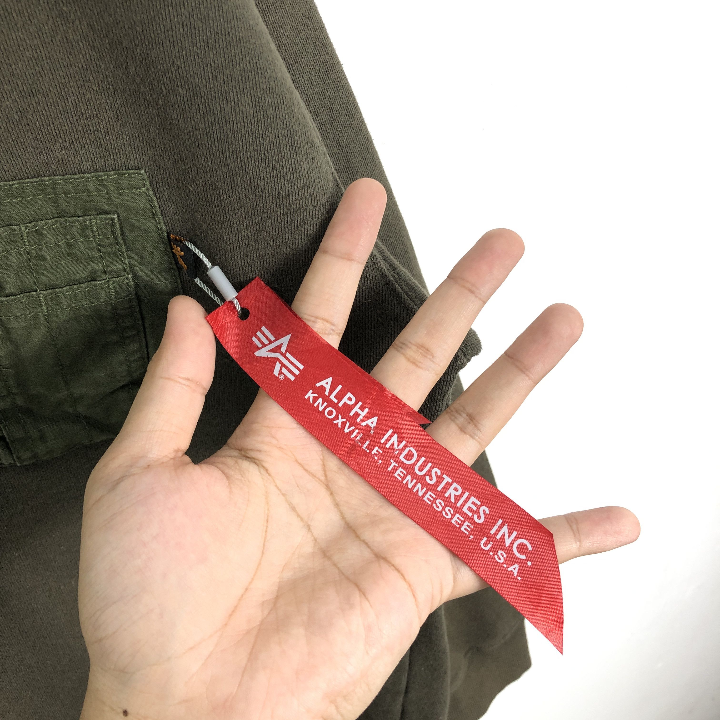 Alpha Industries × Vintage Vintage Alpha Industries Tactical Sweatshirt Size US L / EU 52-54 / 3 - 4 Thumbnail