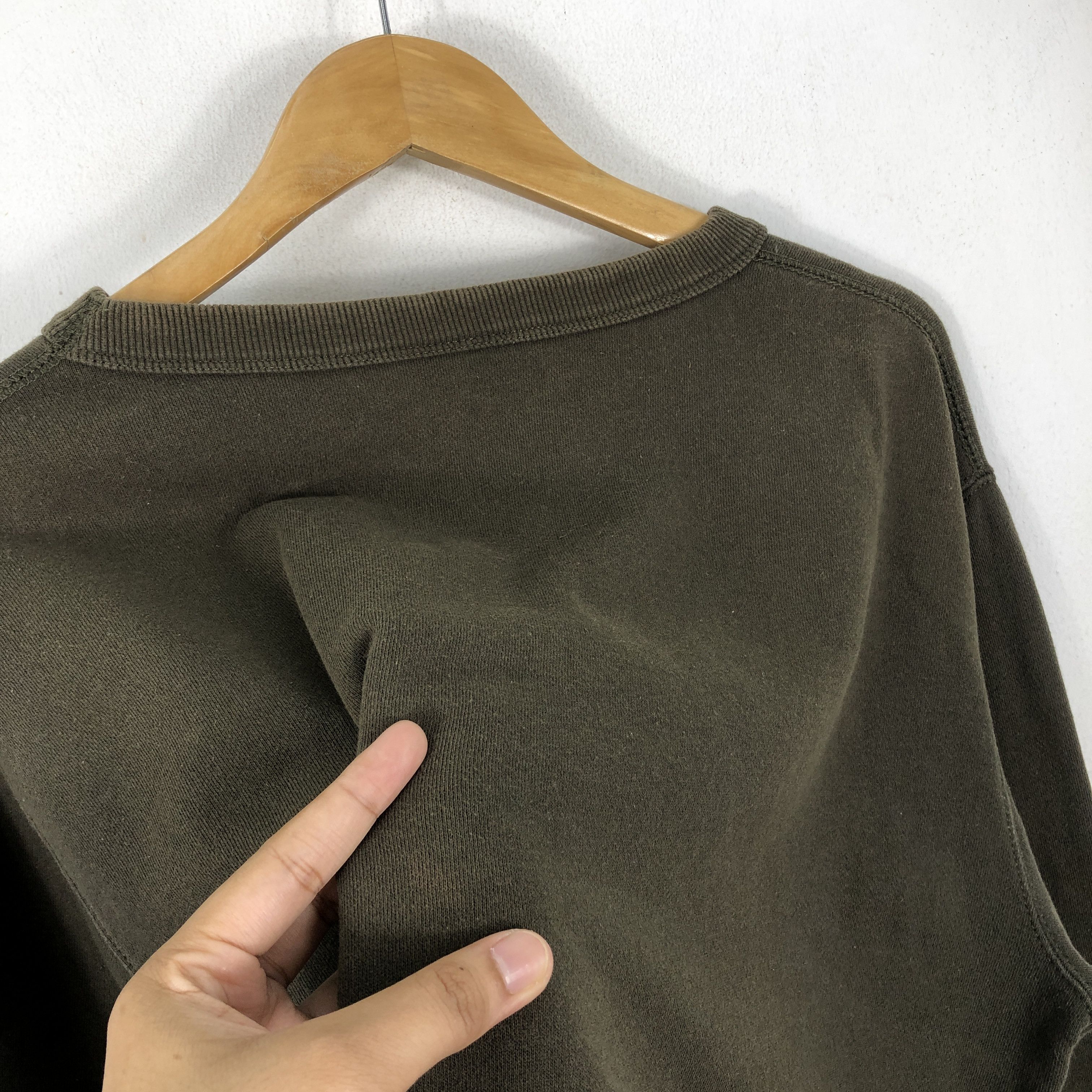 Alpha Industries × Vintage Vintage Alpha Industries Tactical Sweatshirt Size US L / EU 52-54 / 3 - 6 Thumbnail