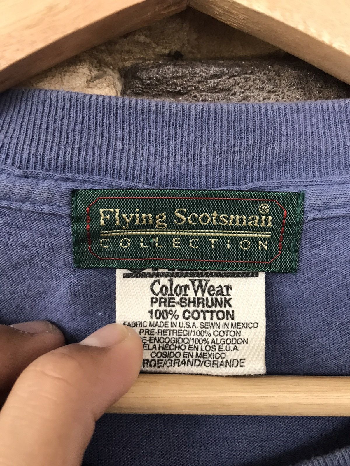 Japanese Brand Vintage Flying Scotsman Collection Tee Size US L / EU 52-54 / 3 - 6 Thumbnail