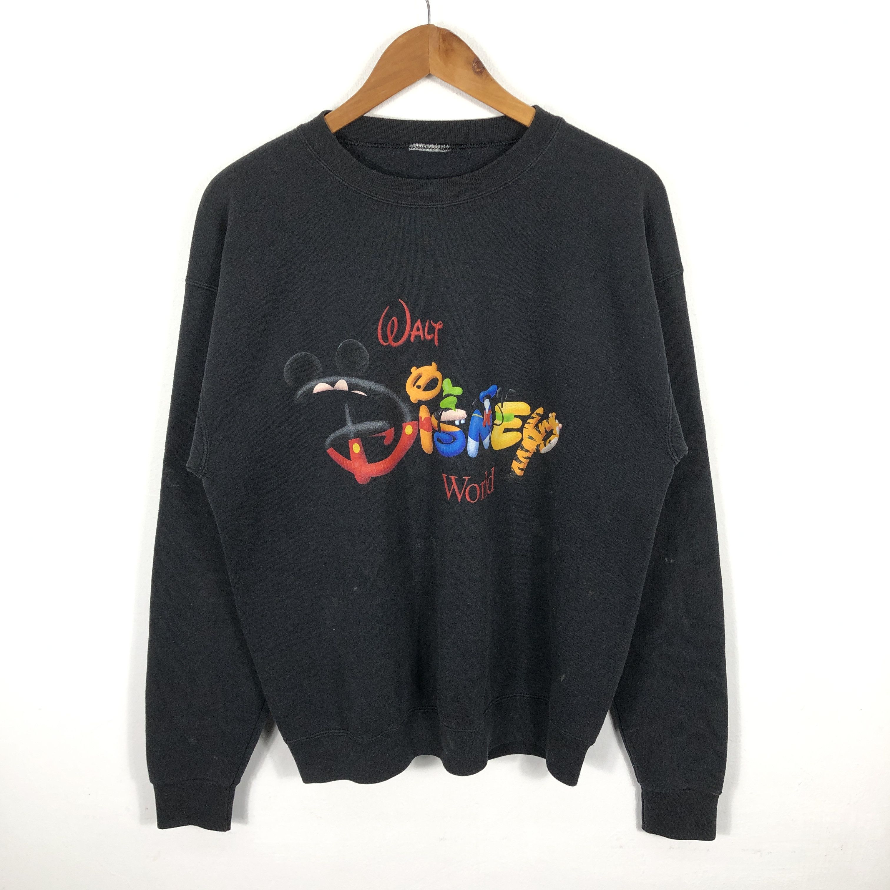 Disney × Vintage Vintage 90s Walt Disney World Sweatshirt SWT325 Size US M / EU 48-50 / 2 - 1 Thumbnail