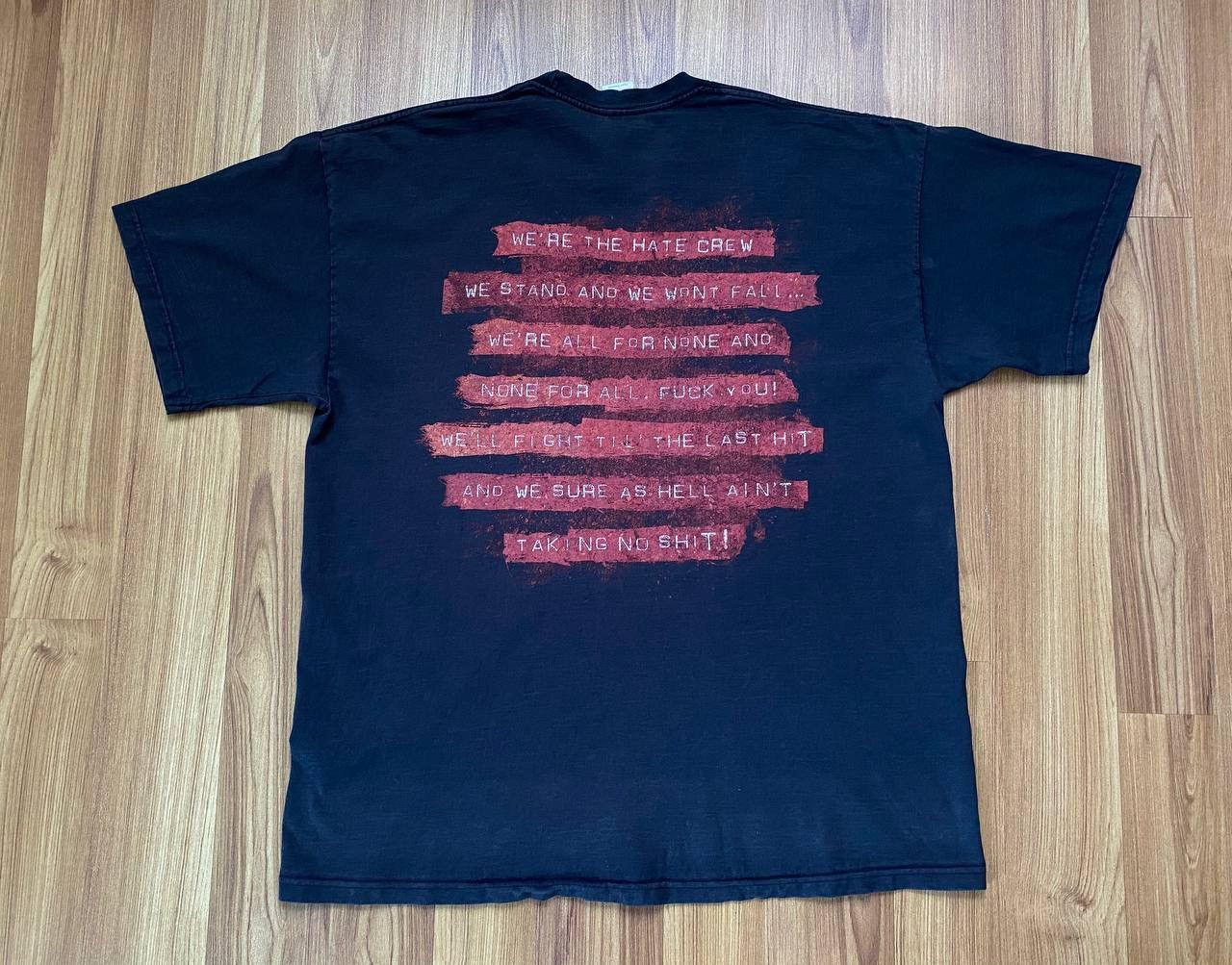 Band Tees Vintage Y2K Children Of Bodom Hate Crew T Shirt Rammstein Size US XL / EU 56 / 4 - 3 Thumbnail