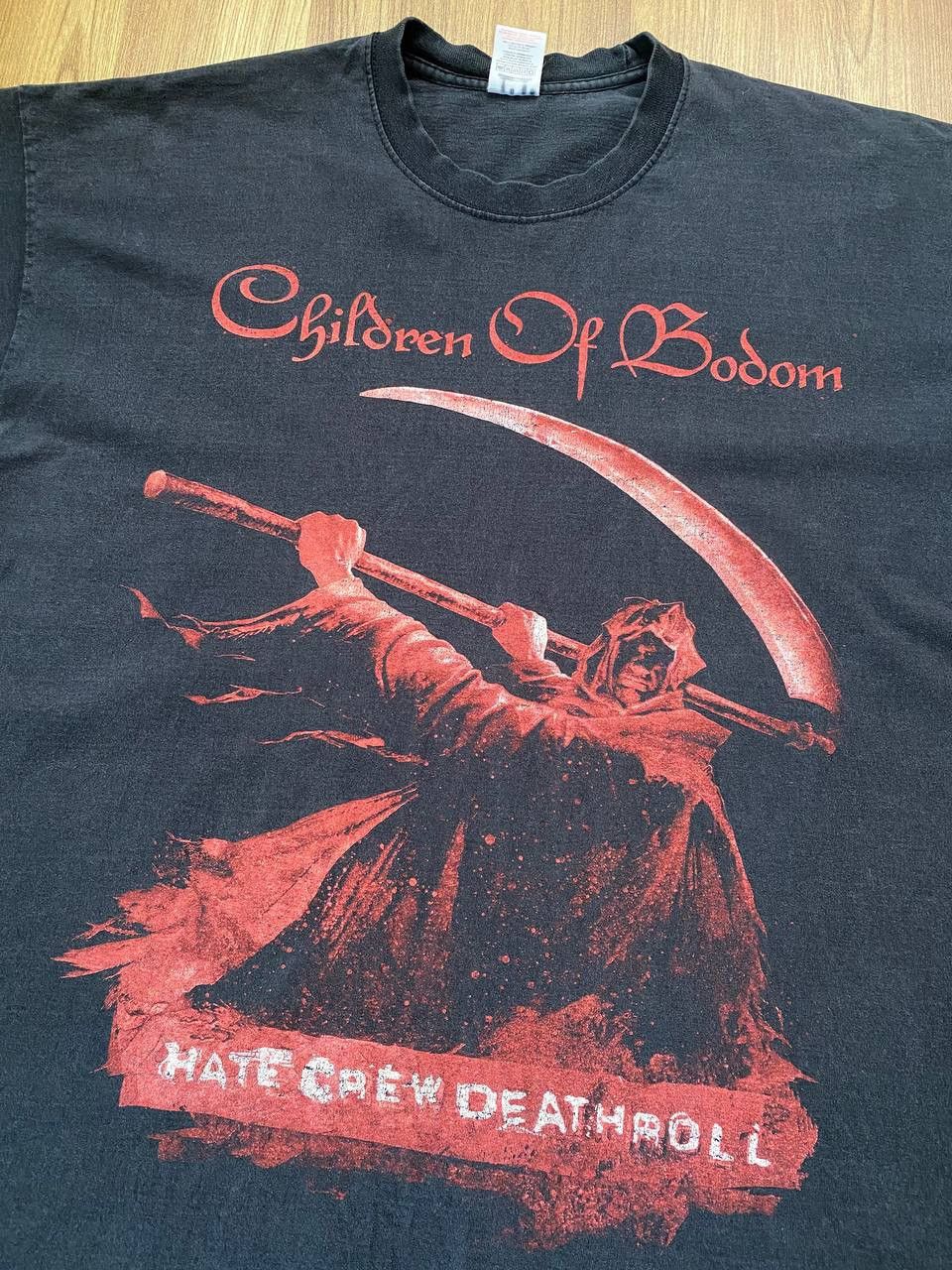 Band Tees Vintage Y2K Children Of Bodom Hate Crew T Shirt Rammstein Size US XL / EU 56 / 4 - 2 Thumbnail
