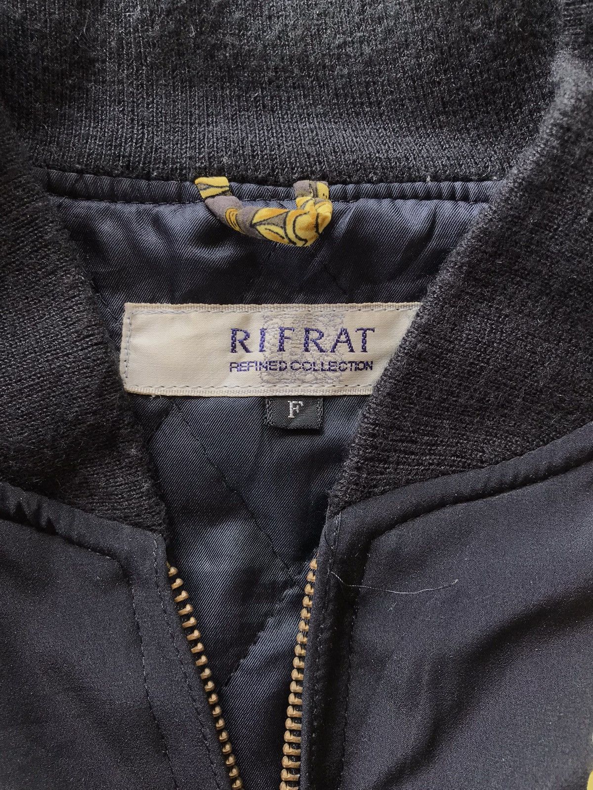 Japanese Brand Rifrat Refined Collection Bomber Jacket Japanese Brand Size US L / EU 52-54 / 3 - 9 Thumbnail