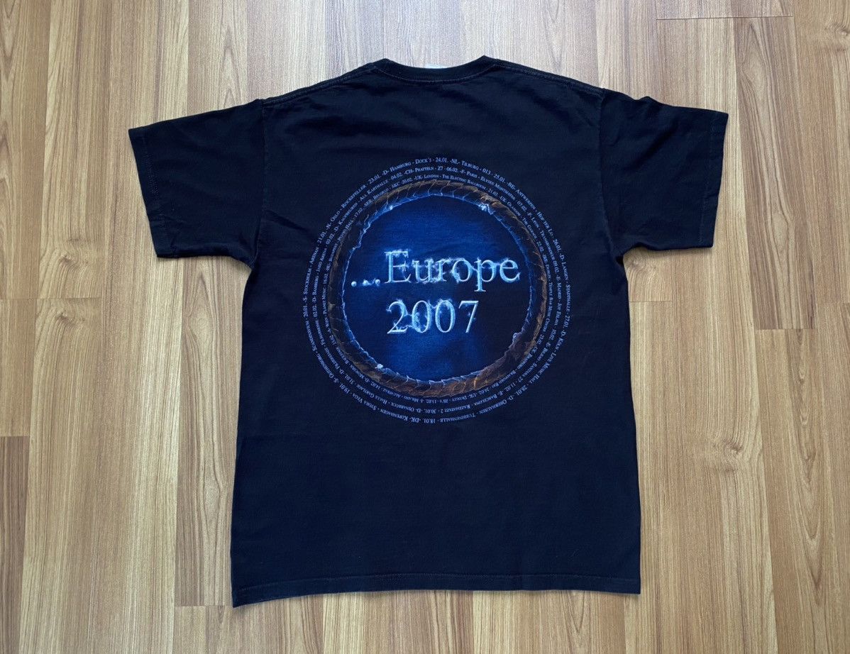 Band Tees Vintage Y2K Hammer Fall T Shirt Tee Dimmu Borgir Manowar Size US L / EU 52-54 / 3 - 3 Thumbnail