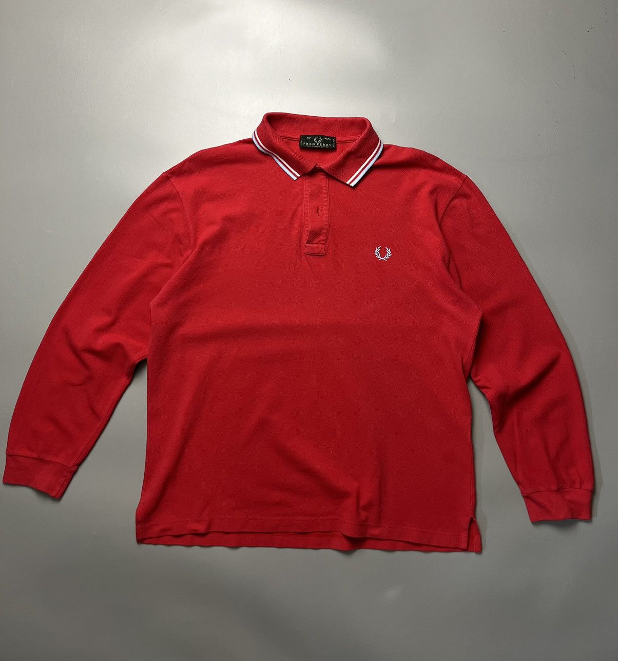 Fred Perry Vintage Fred Perry Longsleeve Polo Shirt Size US S / EU 44-46 / 1 - 1 Thumbnail