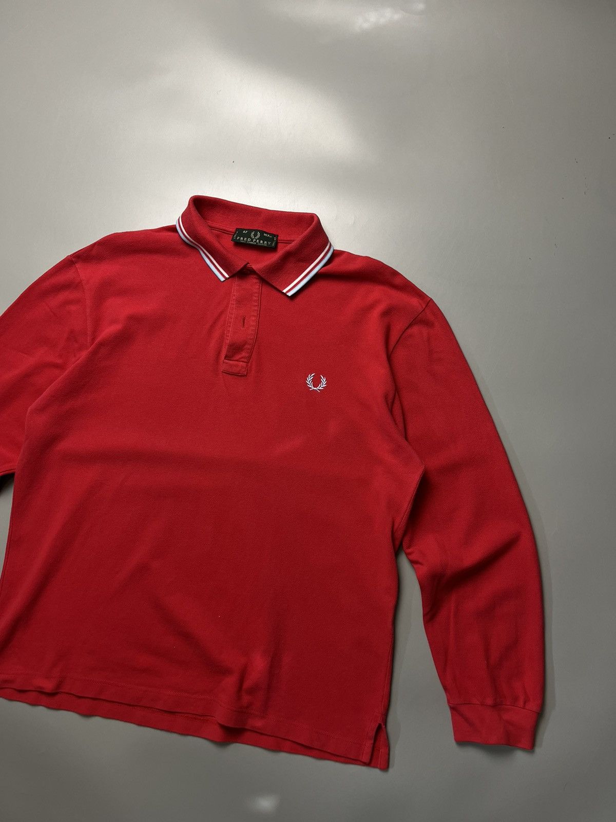 Fred Perry Vintage Fred Perry Longsleeve Polo Shirt Size US S / EU 44-46 / 1 - 2 Thumbnail