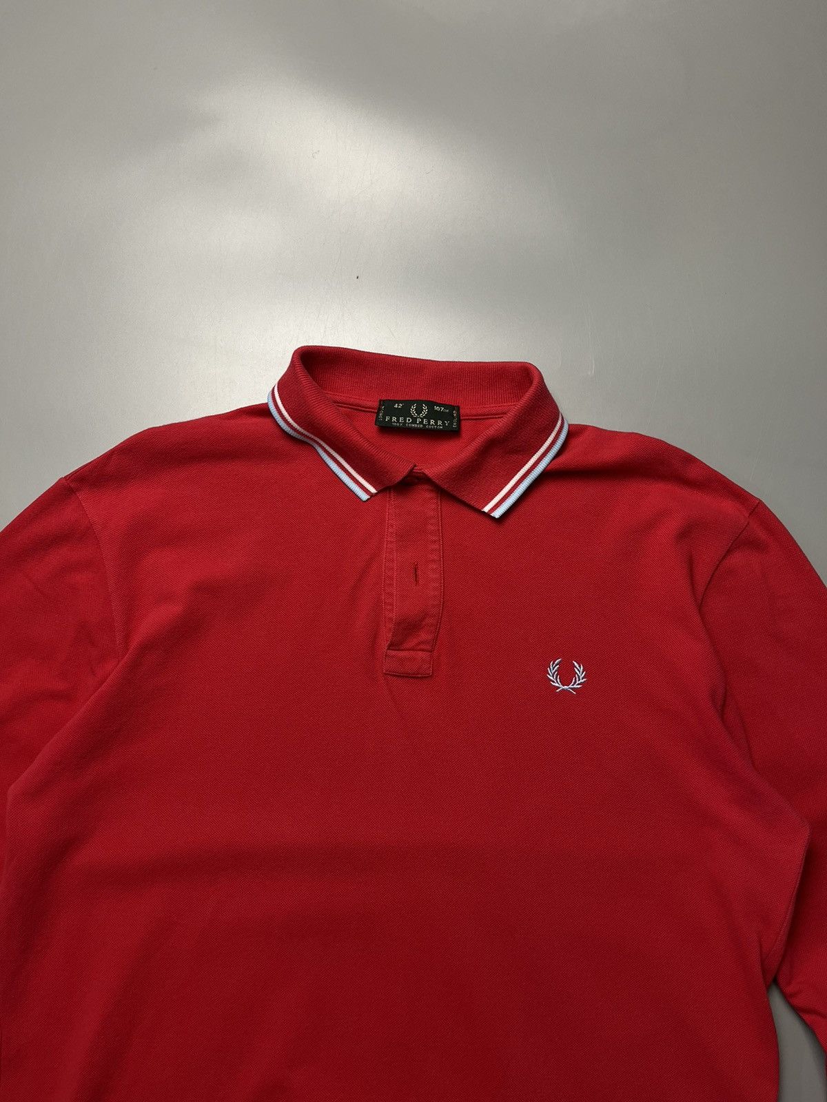 Fred Perry Vintage Fred Perry Longsleeve Polo Shirt Size US S / EU 44-46 / 1 - 4 Thumbnail