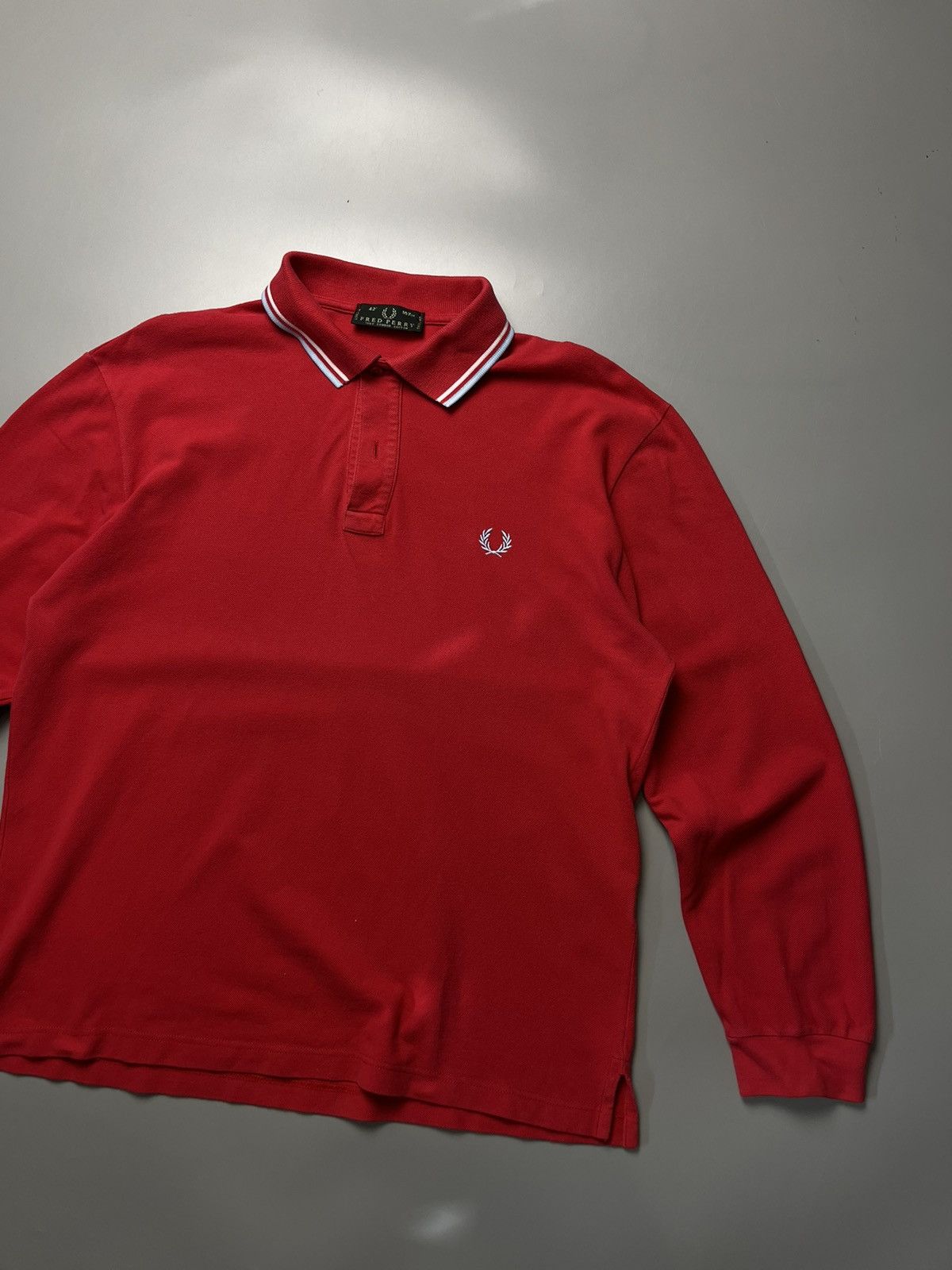 Fred Perry Vintage Fred Perry Longsleeve Polo Shirt Size US S / EU 44-46 / 1 - 6 Thumbnail