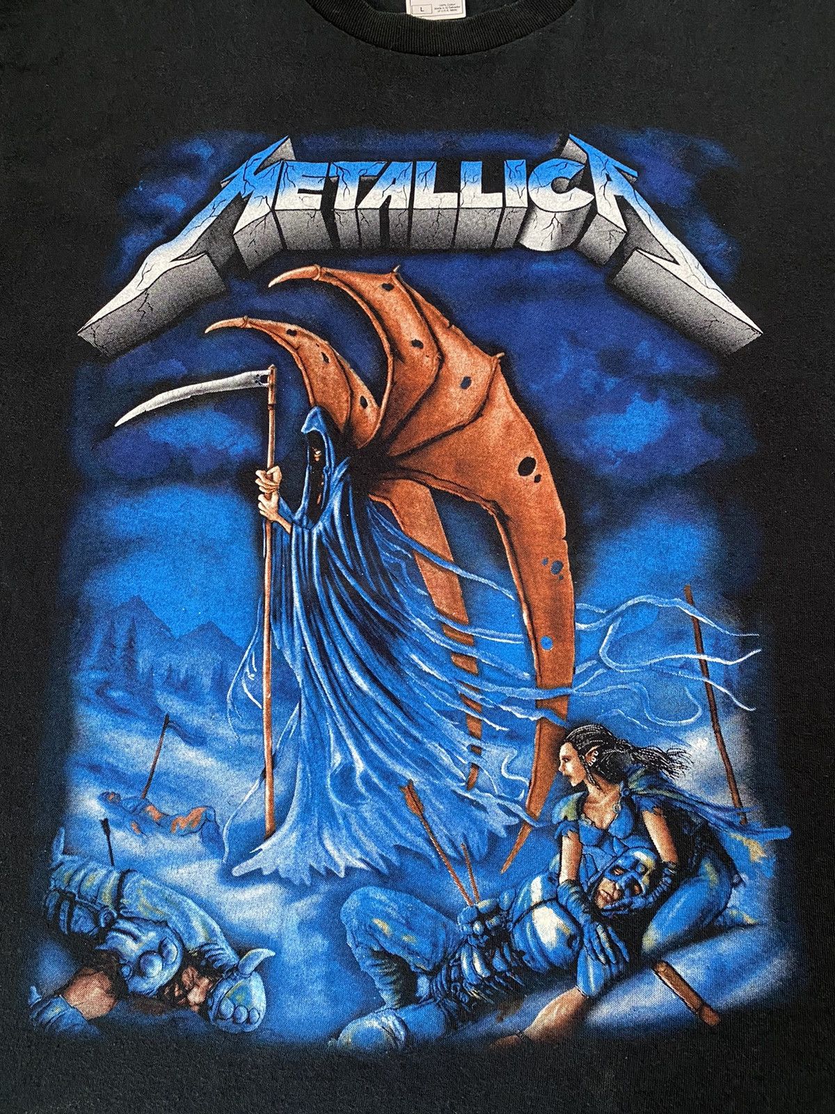 Band Tees Y2K Metallica T Shirt Tee like Pantera Megadeth Slayer Size US L / EU 52-54 / 3 - 2 Thumbnail