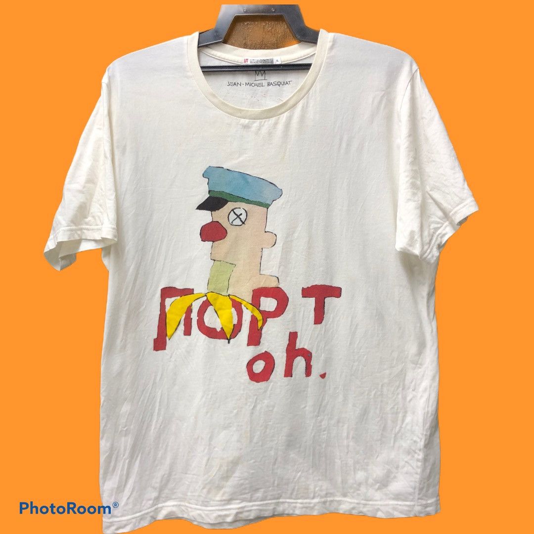 Jean Michel Basquiat × Uniqlo Jean Michel Basquiat x Uniqlo Big Print ...