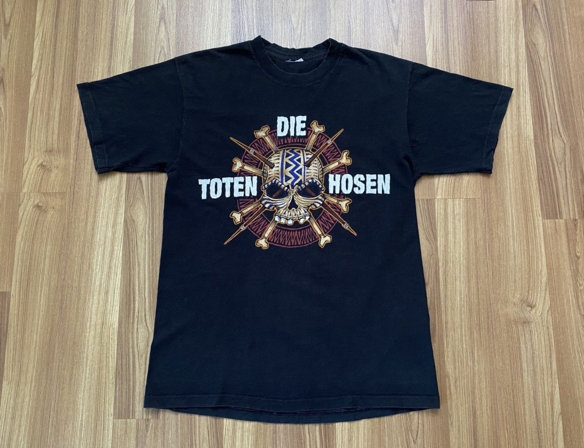 Band Tees Vintage Y2K Die Toten Hosen 2002 T Shirt Tee Rancid Misfits Size US M / EU 48-50 / 2 - 1 Thumbnail